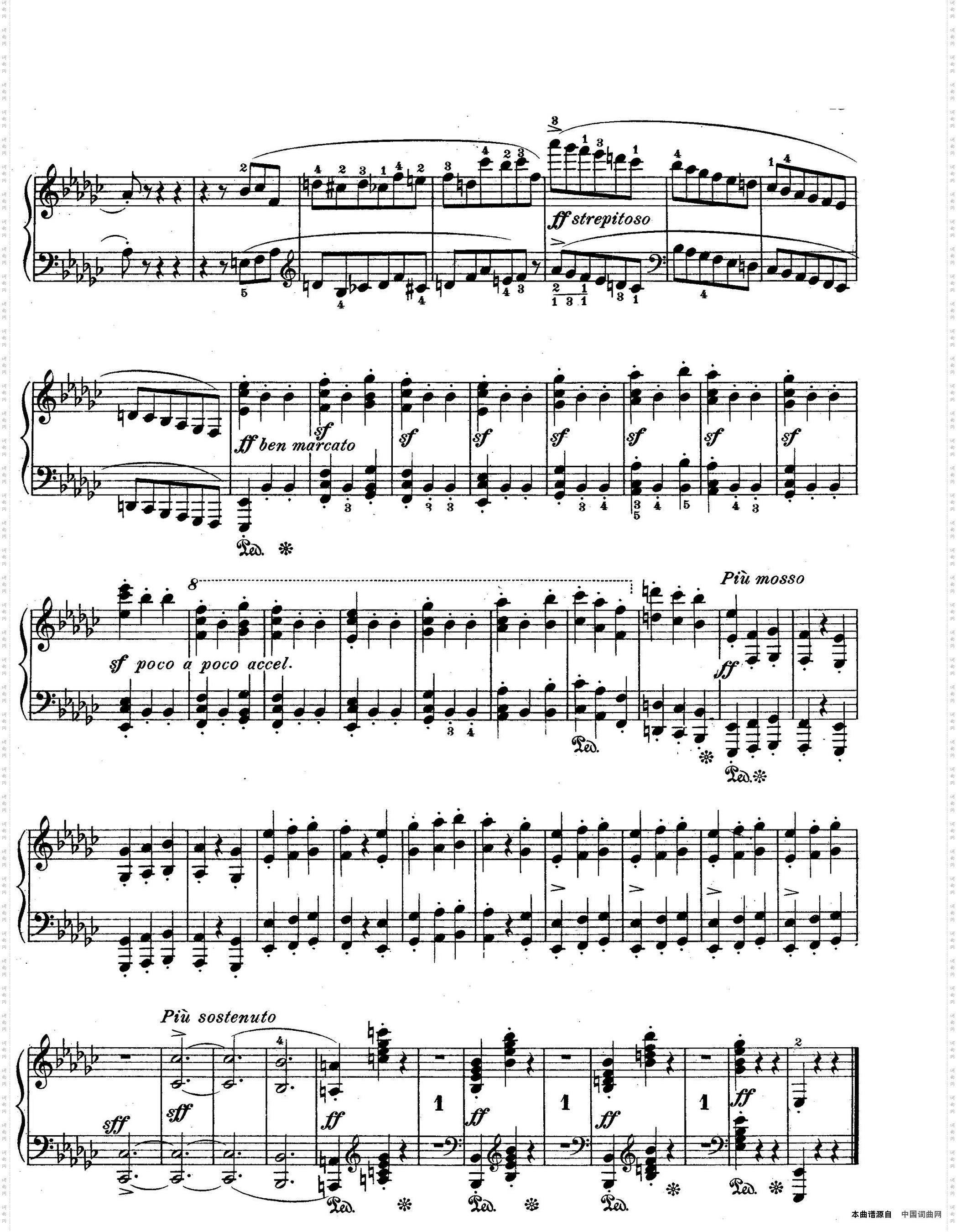 ScherzoineflatMinOp·4降e小调谐谑曲_Scherzo in e flat Min Op·4降e小调谐谑曲