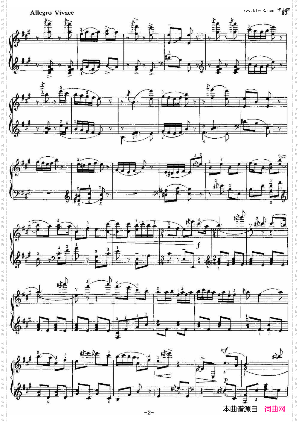 百鸟朝凤_中国钢琴名曲30首