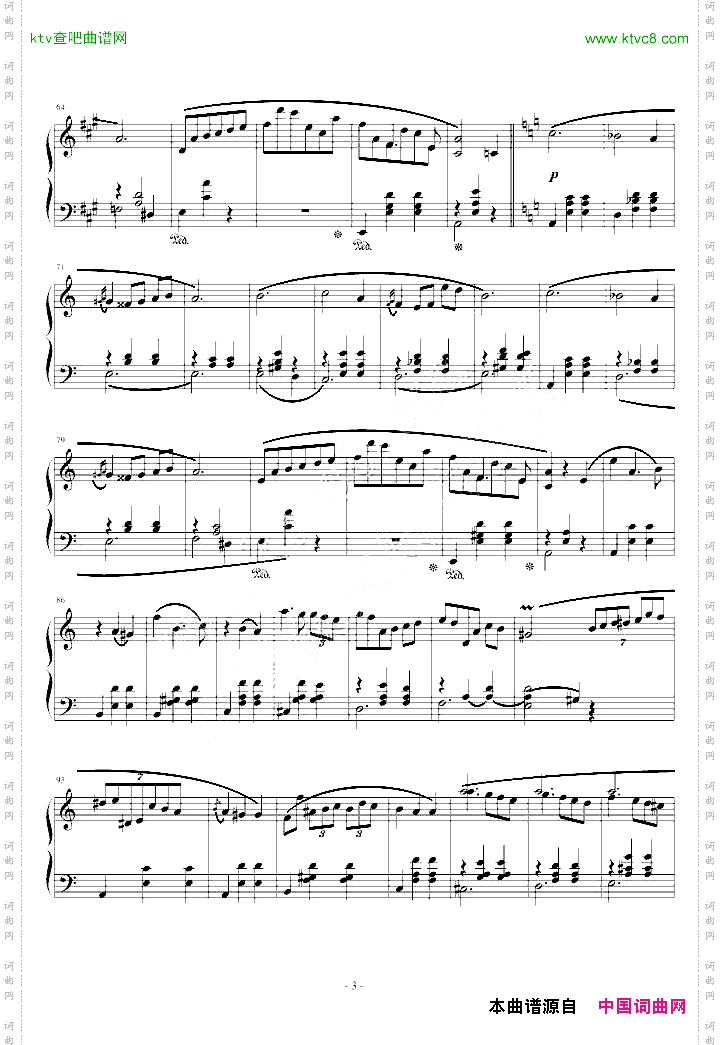 萧邦圆舞曲Op34No.2
