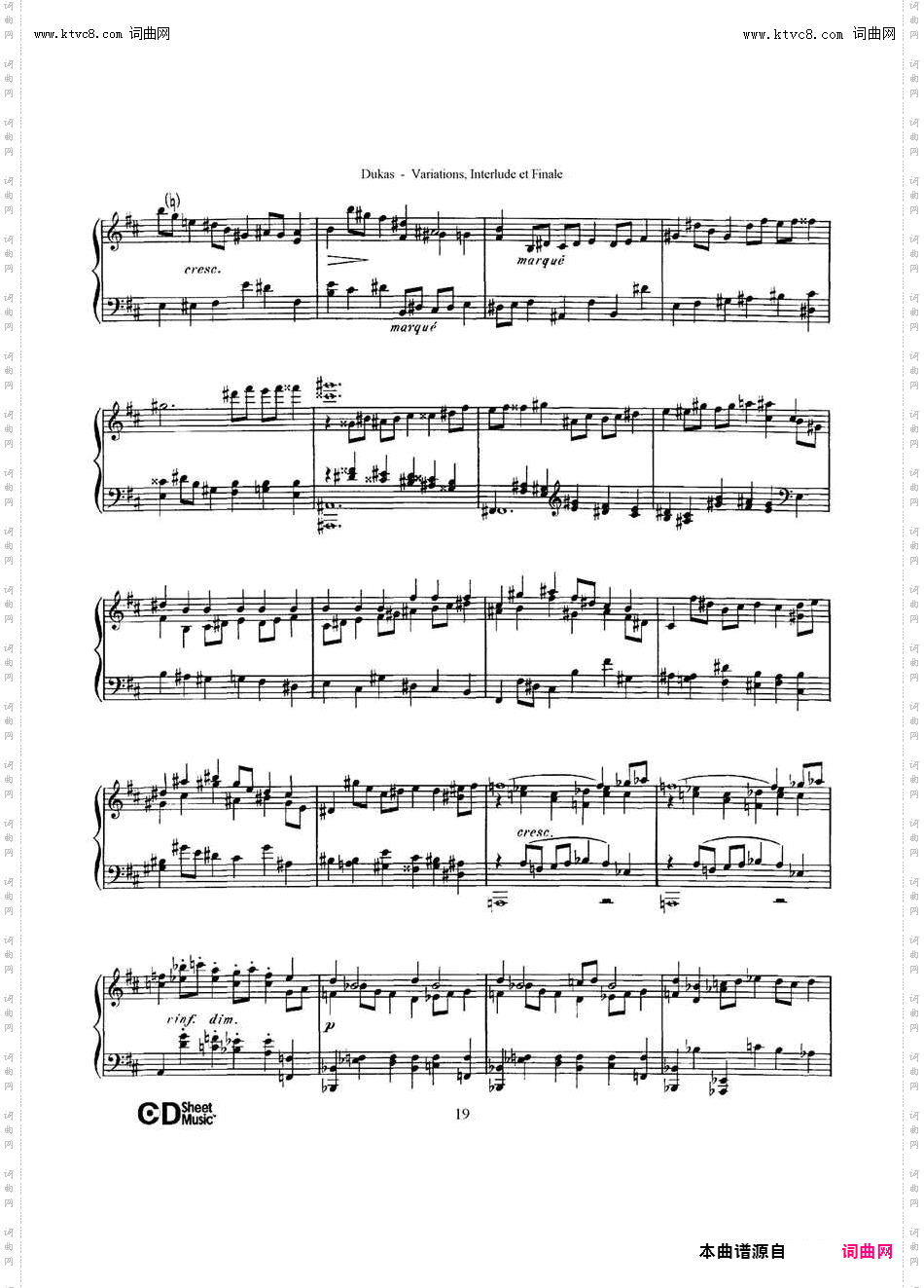 Variations, Interlude & Finale on theme de Rameau_ 拉摩主题变奏曲、间奏曲和终曲·第二部分 