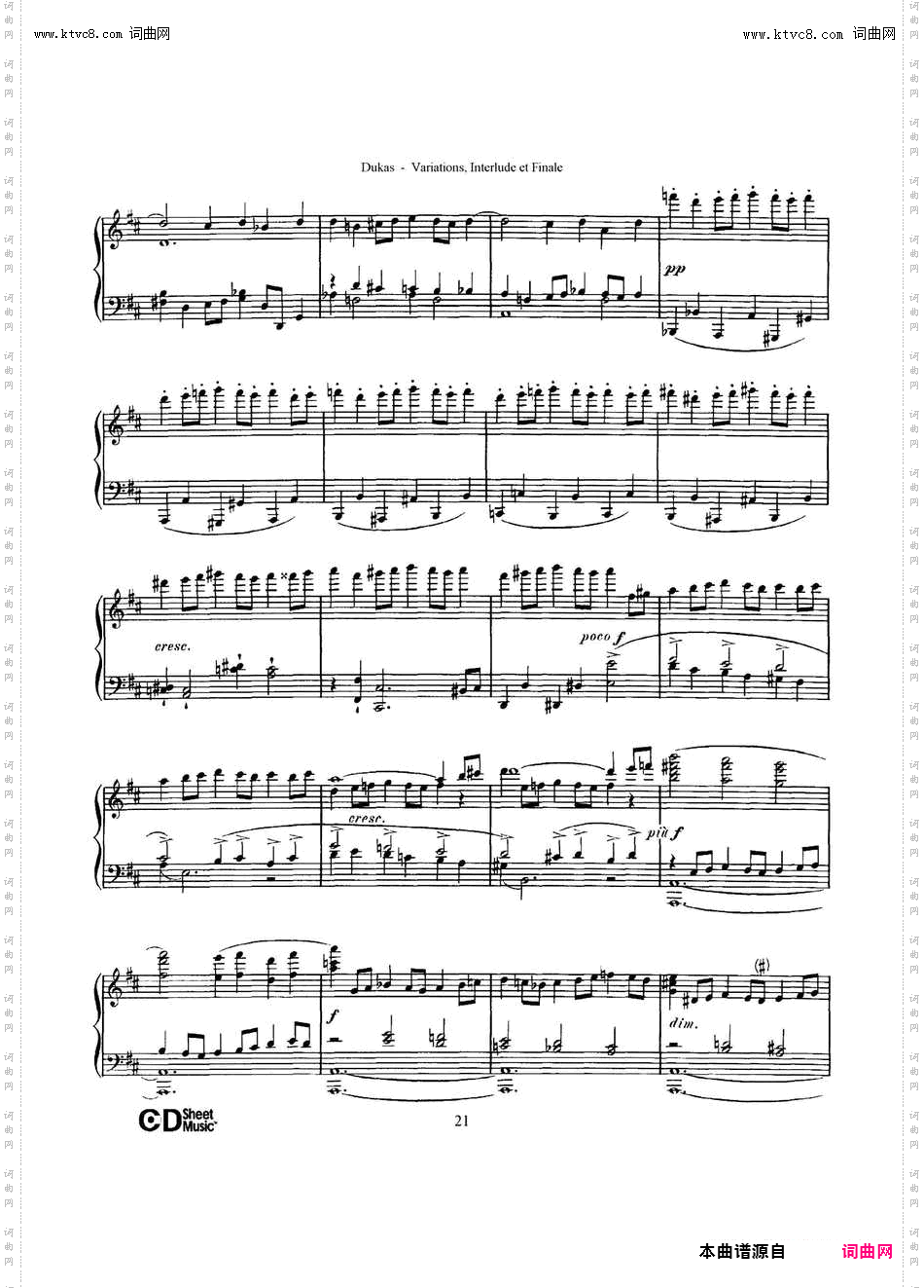 Variations, Interlude & Finale on theme de Rameau_ 拉摩主题变奏曲、间奏曲和终曲·第二部分 