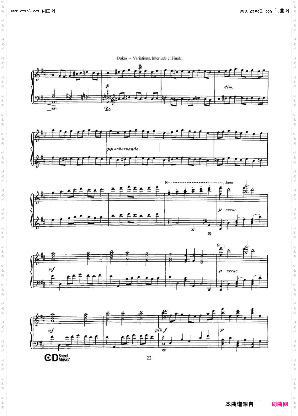 Variations, Interlude & Finale on theme de Rameau_ 拉摩主题变奏曲、间奏曲和终曲·第二部分 