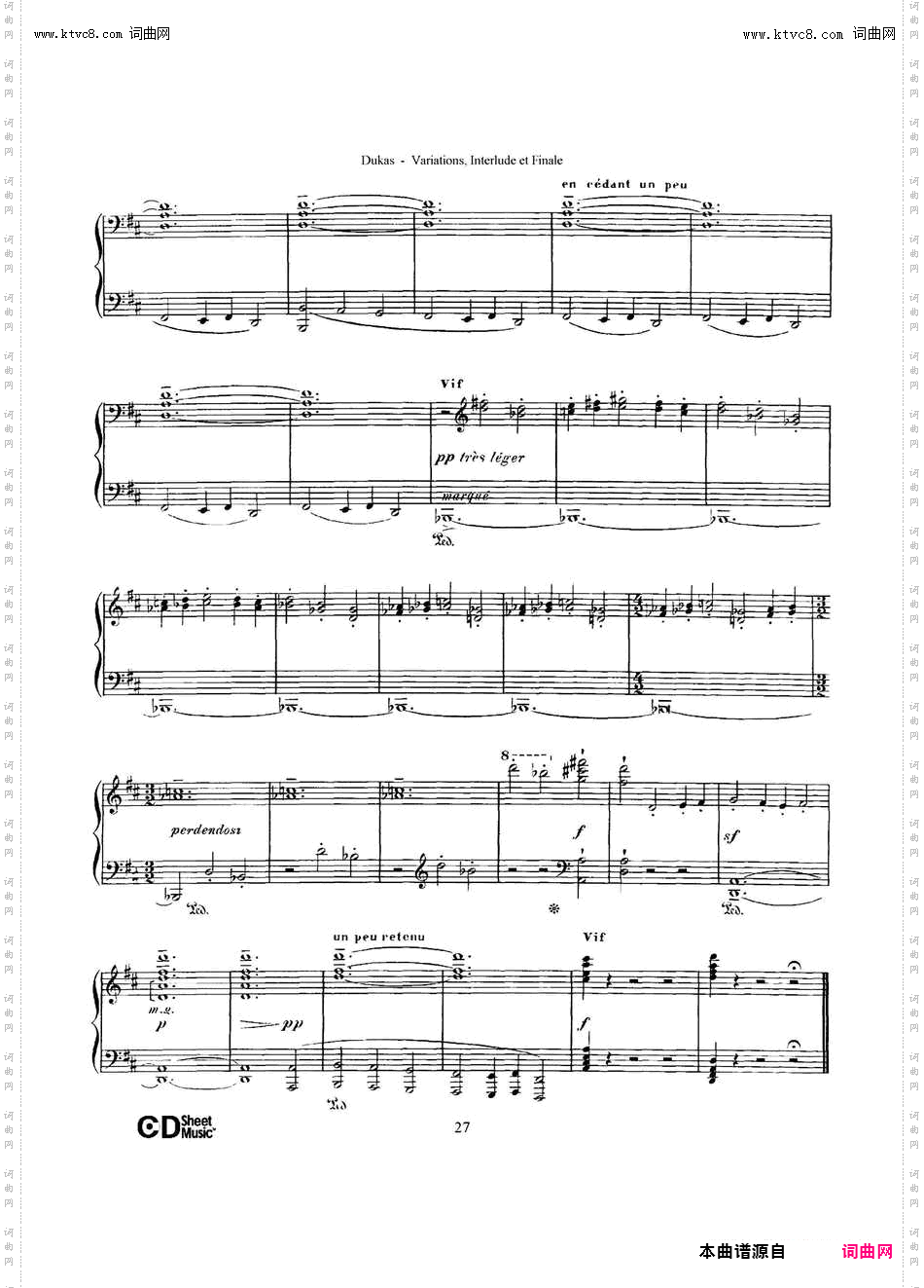 Variations, Interlude & Finale on theme de Rameau_ 拉摩主题变奏曲、间奏曲和终曲·第二部分 