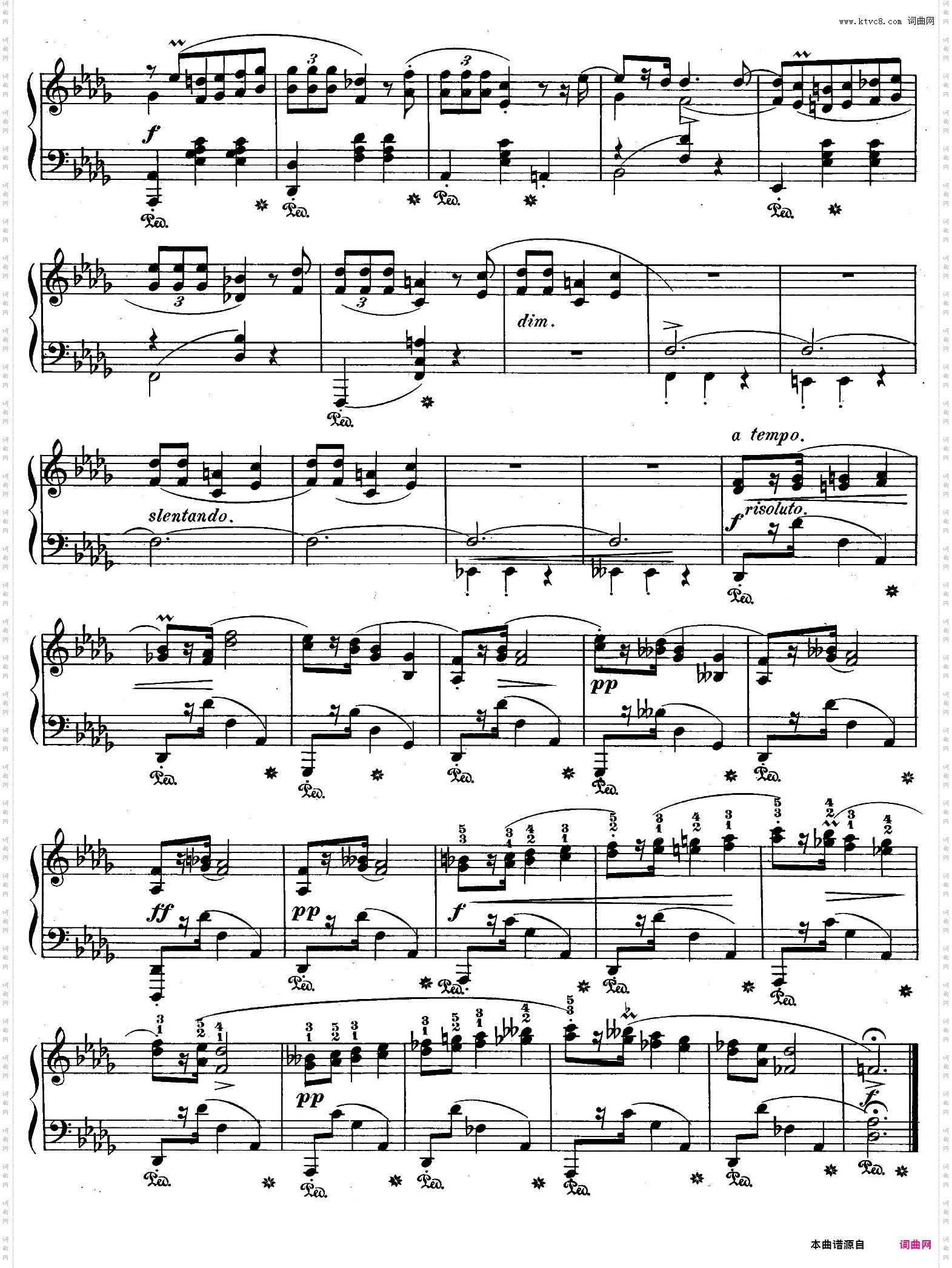 Quatre Mazurkas Op·304首玛祖卡舞曲·3