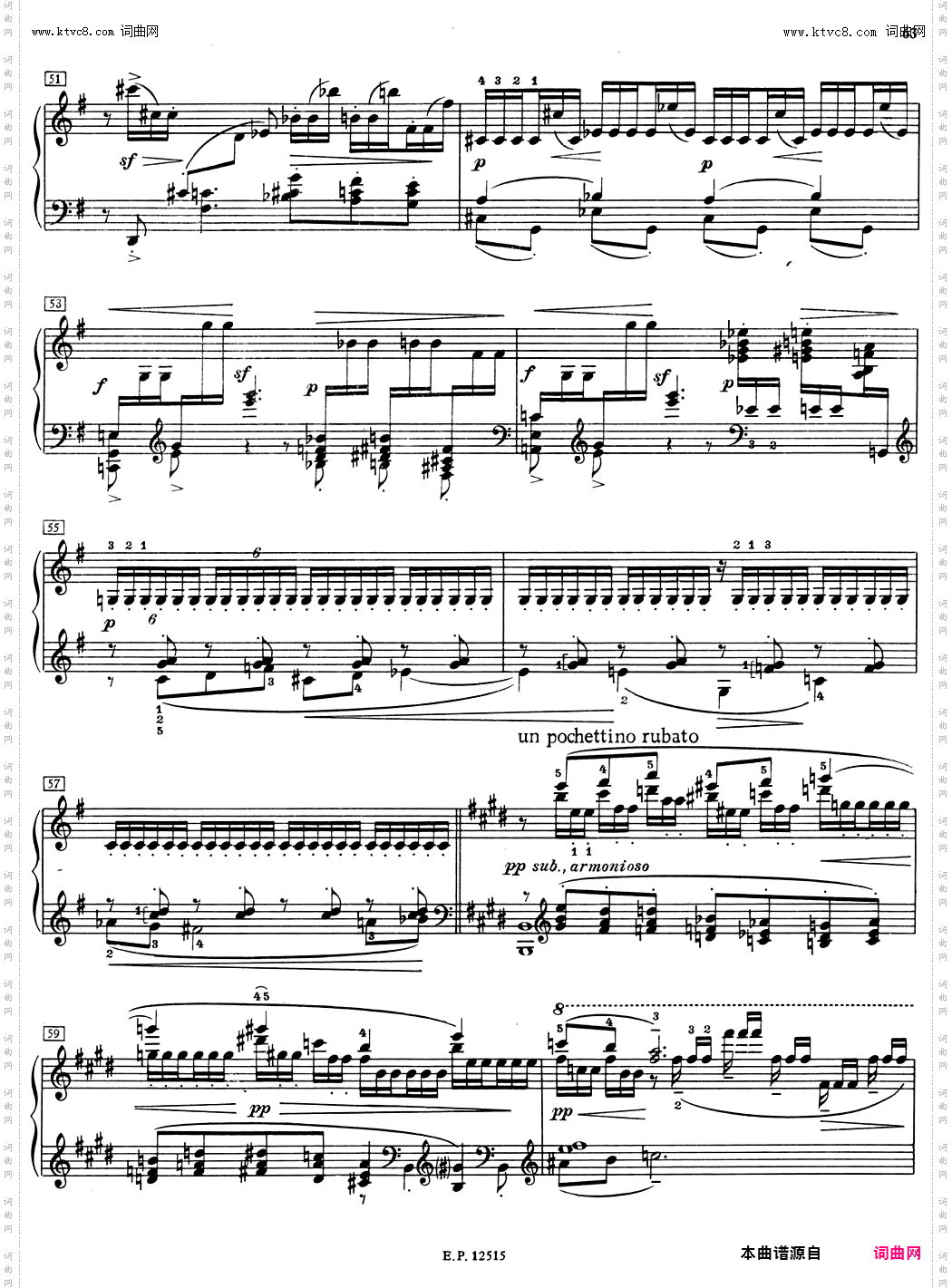 德彪西12首钢琴练习曲9 反复音练习v1·0 notes répétées