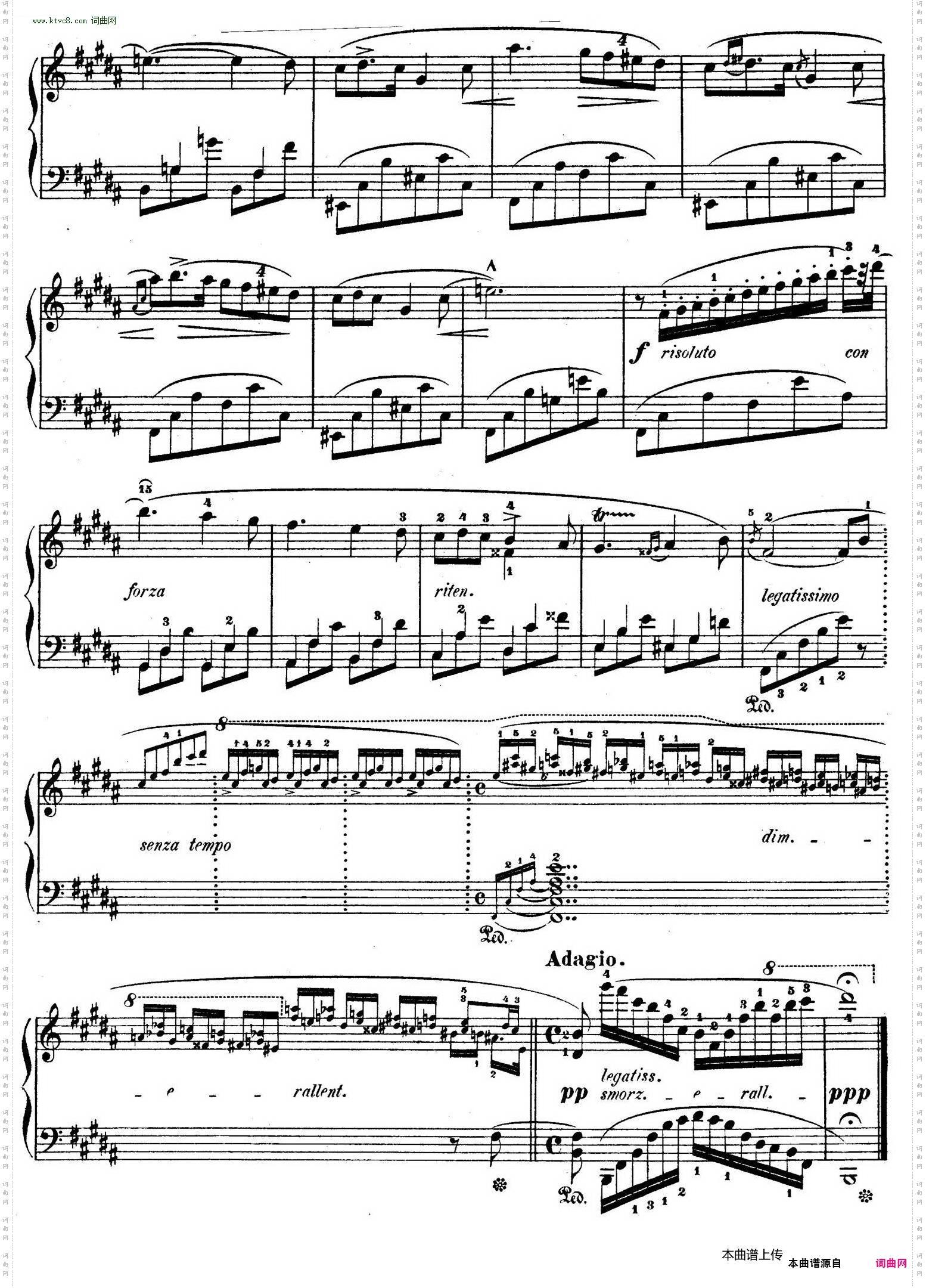 3 Nocturnes Op·93首夜曲·3