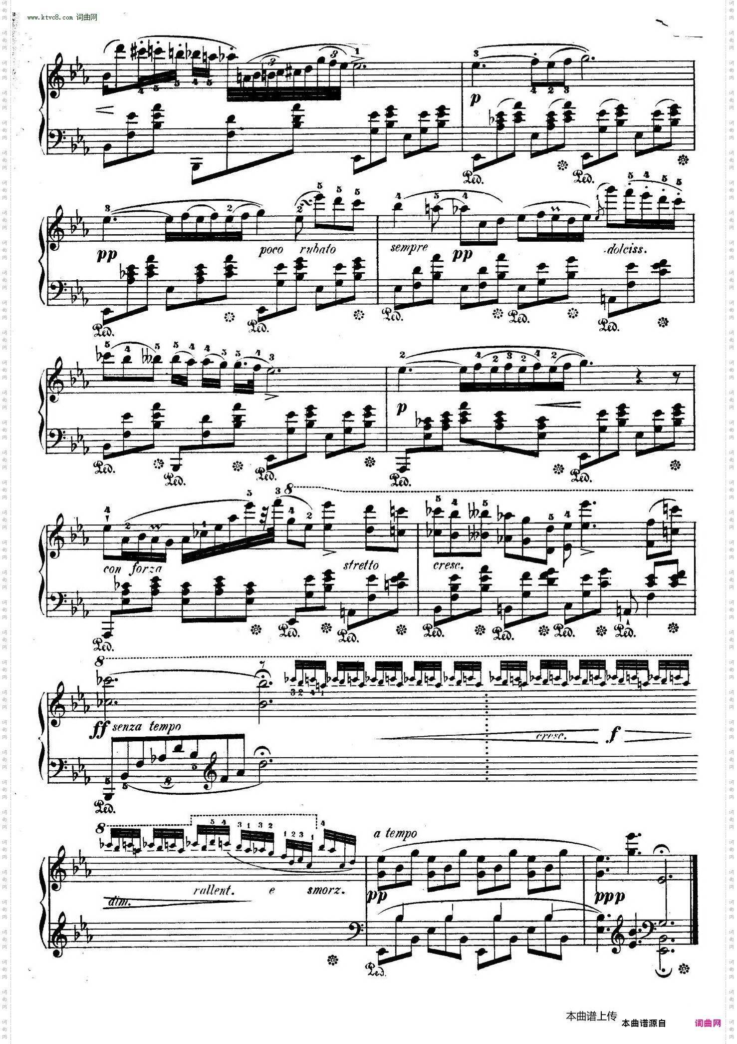3 Nocturnes Op·93首夜曲·2