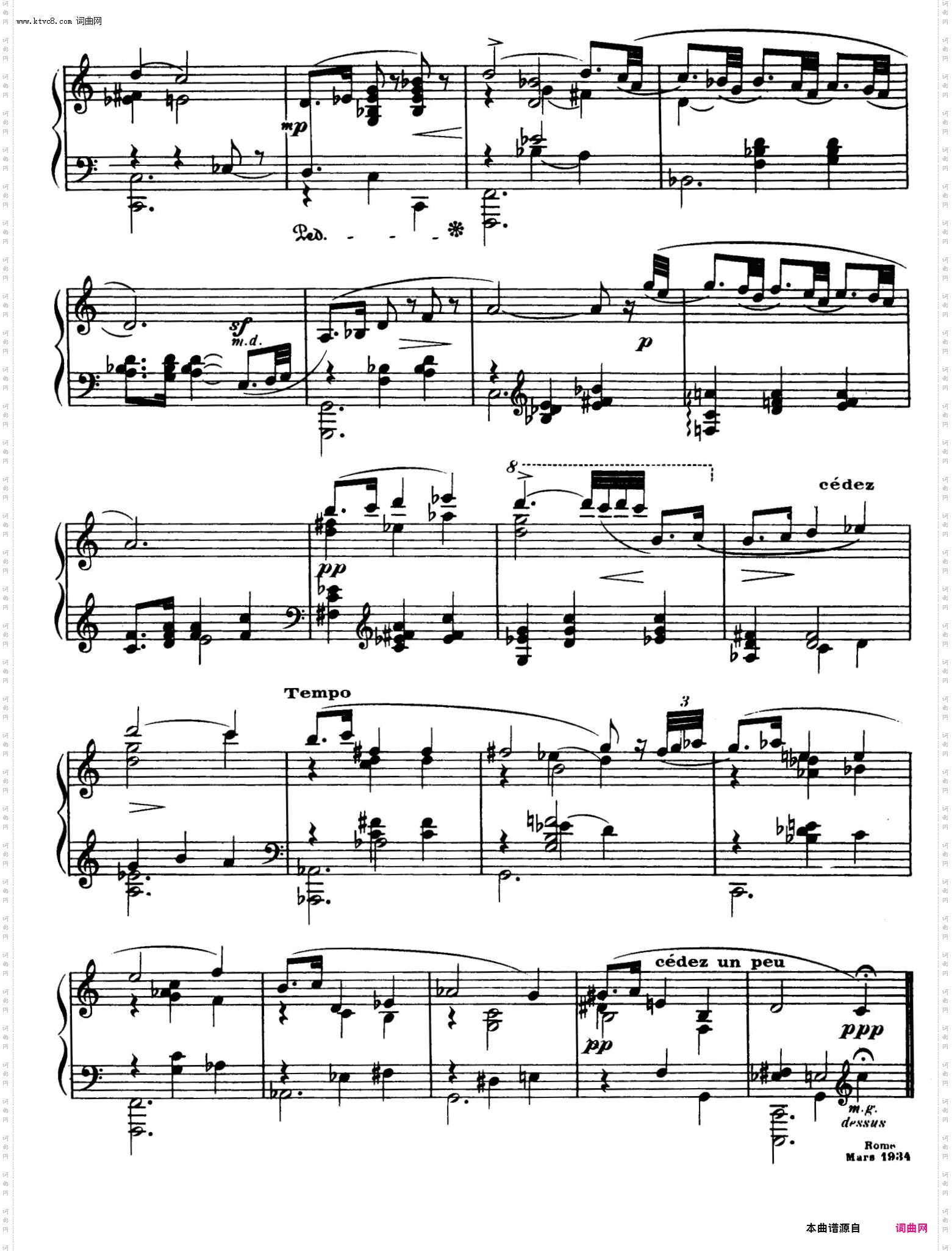 Eight Nocturnes_8首夜曲·Ⅳ