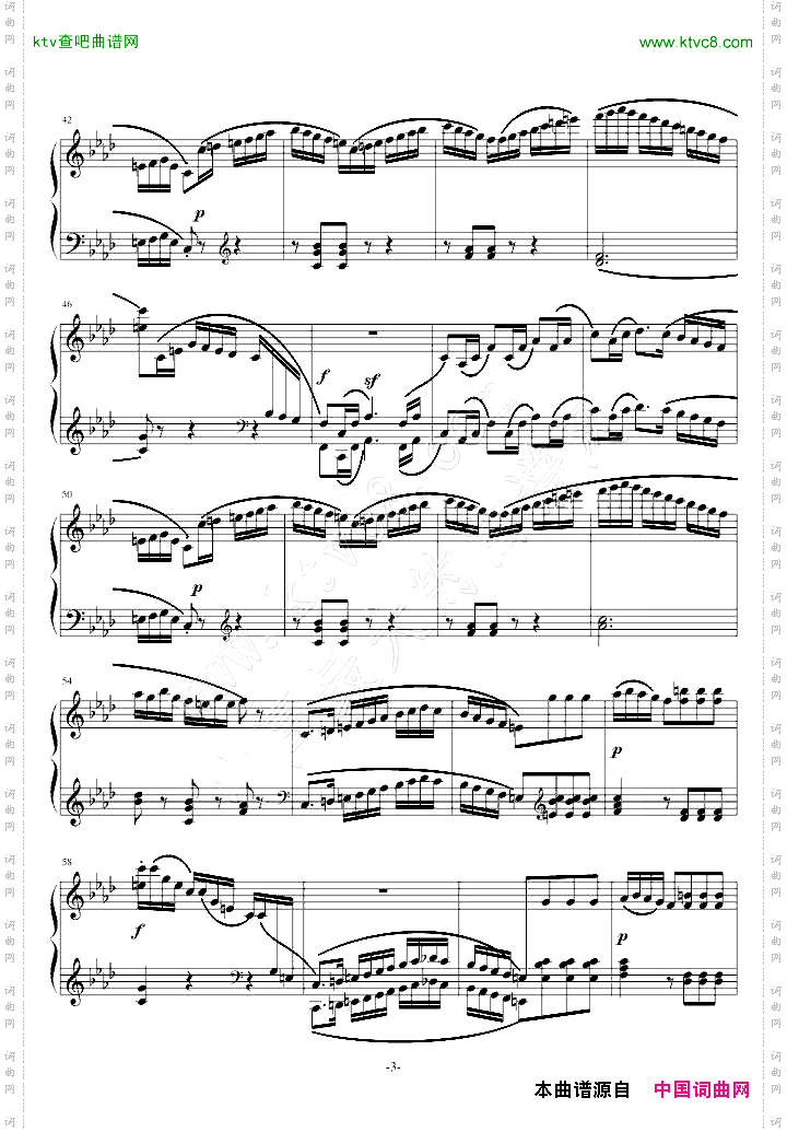 小奏鸣曲Op.20.No.3第三乐章