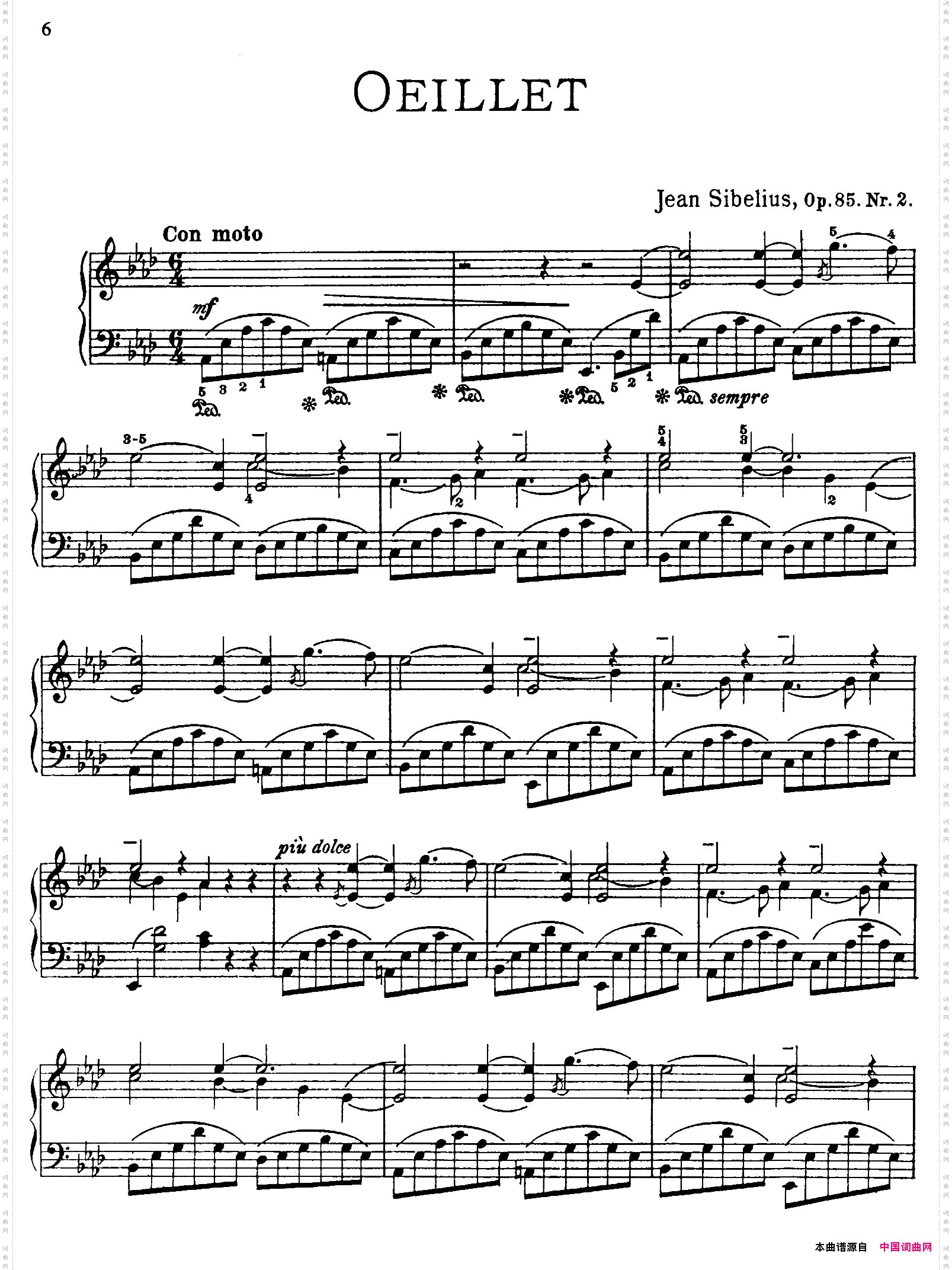 TheFlowers花之组曲_Op.85.Nr.2-石竹