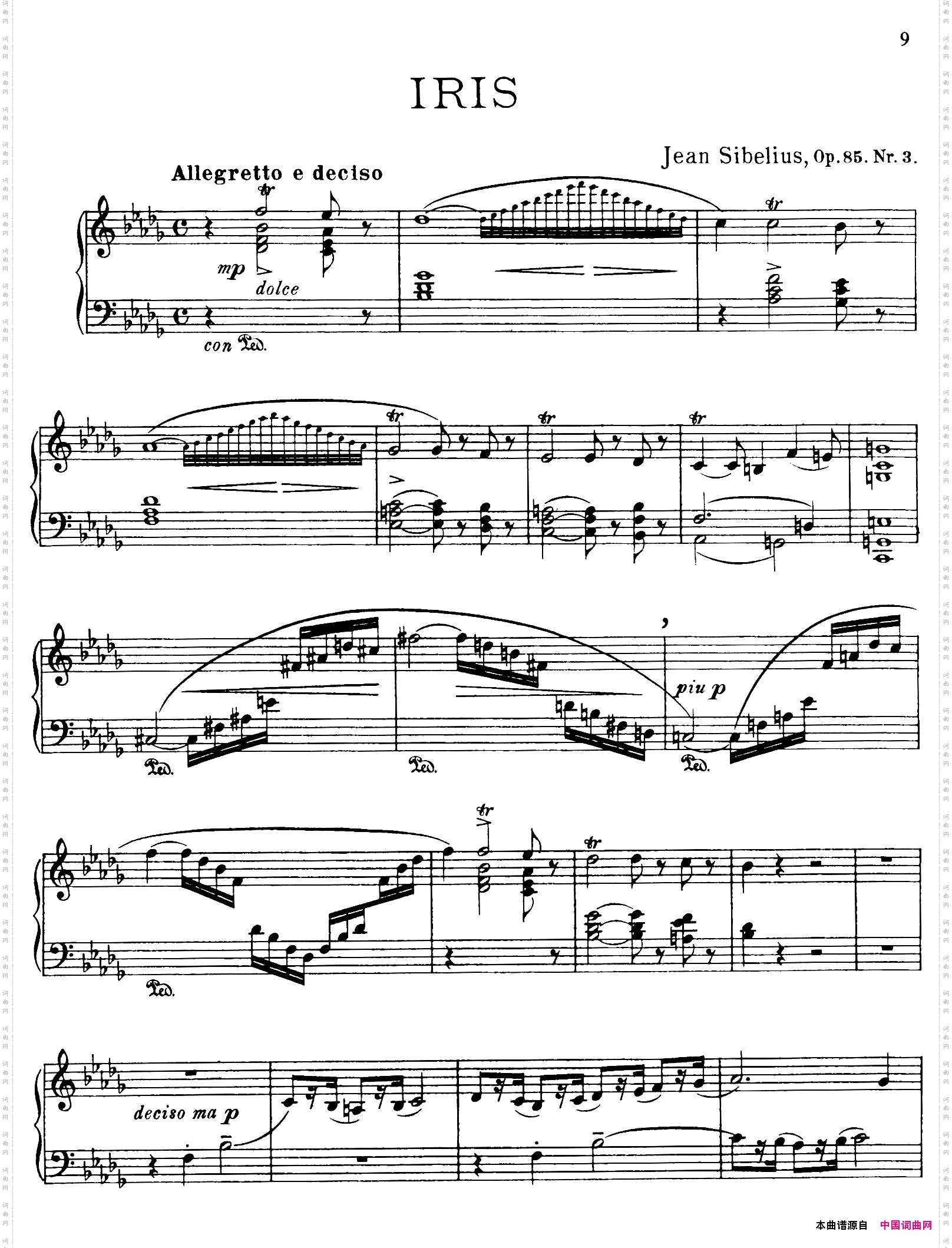 TheFlowers花之组曲Op.85.Nr.3-鸢尾_The Flowers花之组曲Op.85.Nr.3-鸢尾