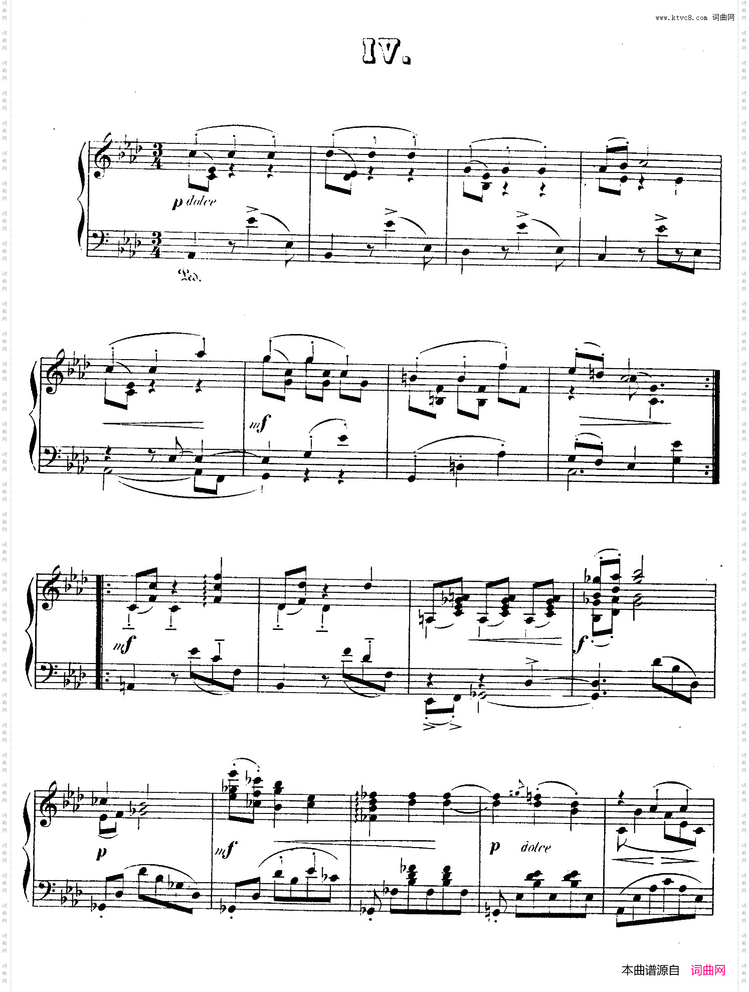 WaltzesOp.23圆舞曲集·4、降A大调_Waltzes Op.23圆舞曲集·4、降A大调