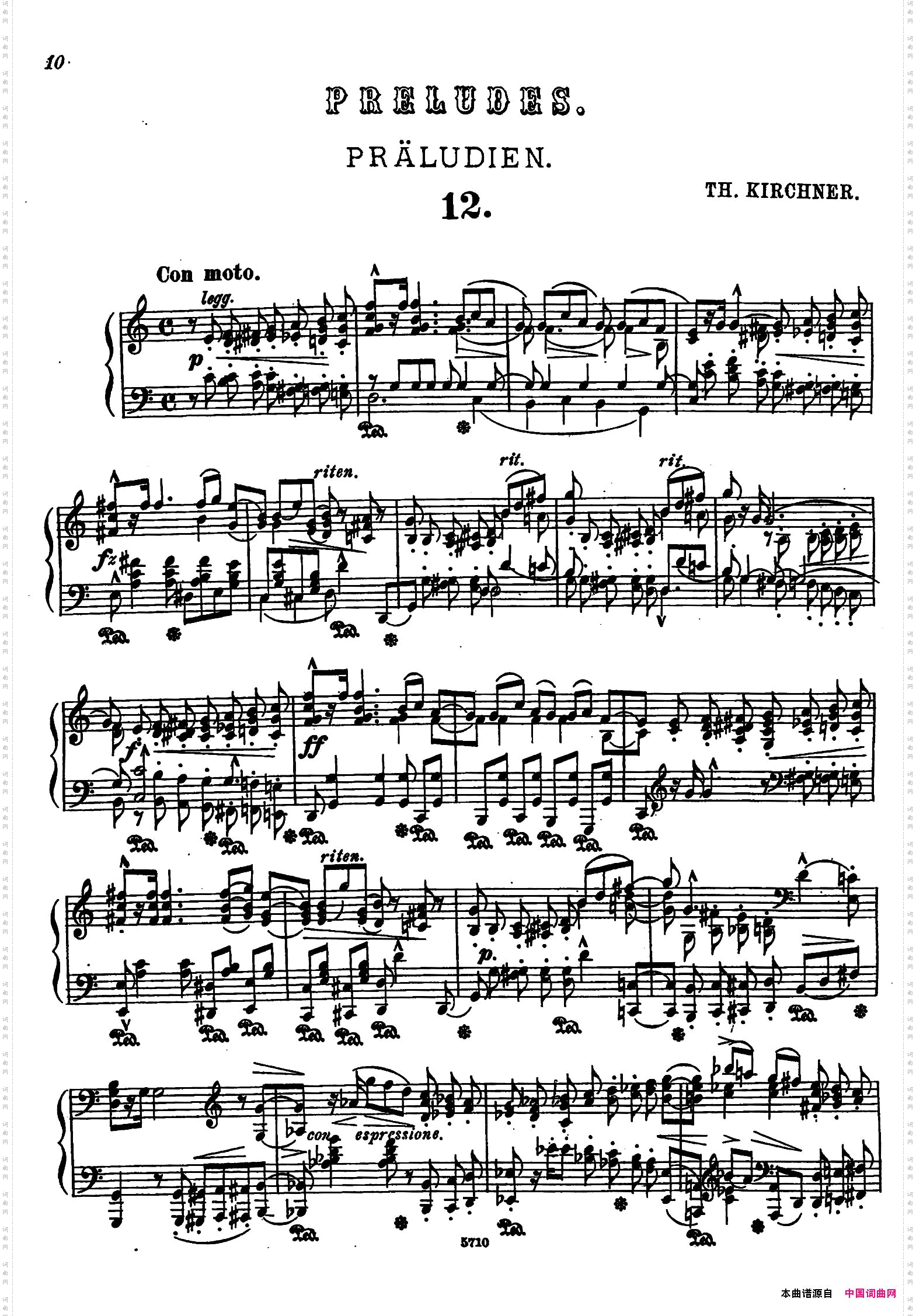 16PreludesOp.916首前奏曲·12_16 Preludes Op.916首前奏曲·12