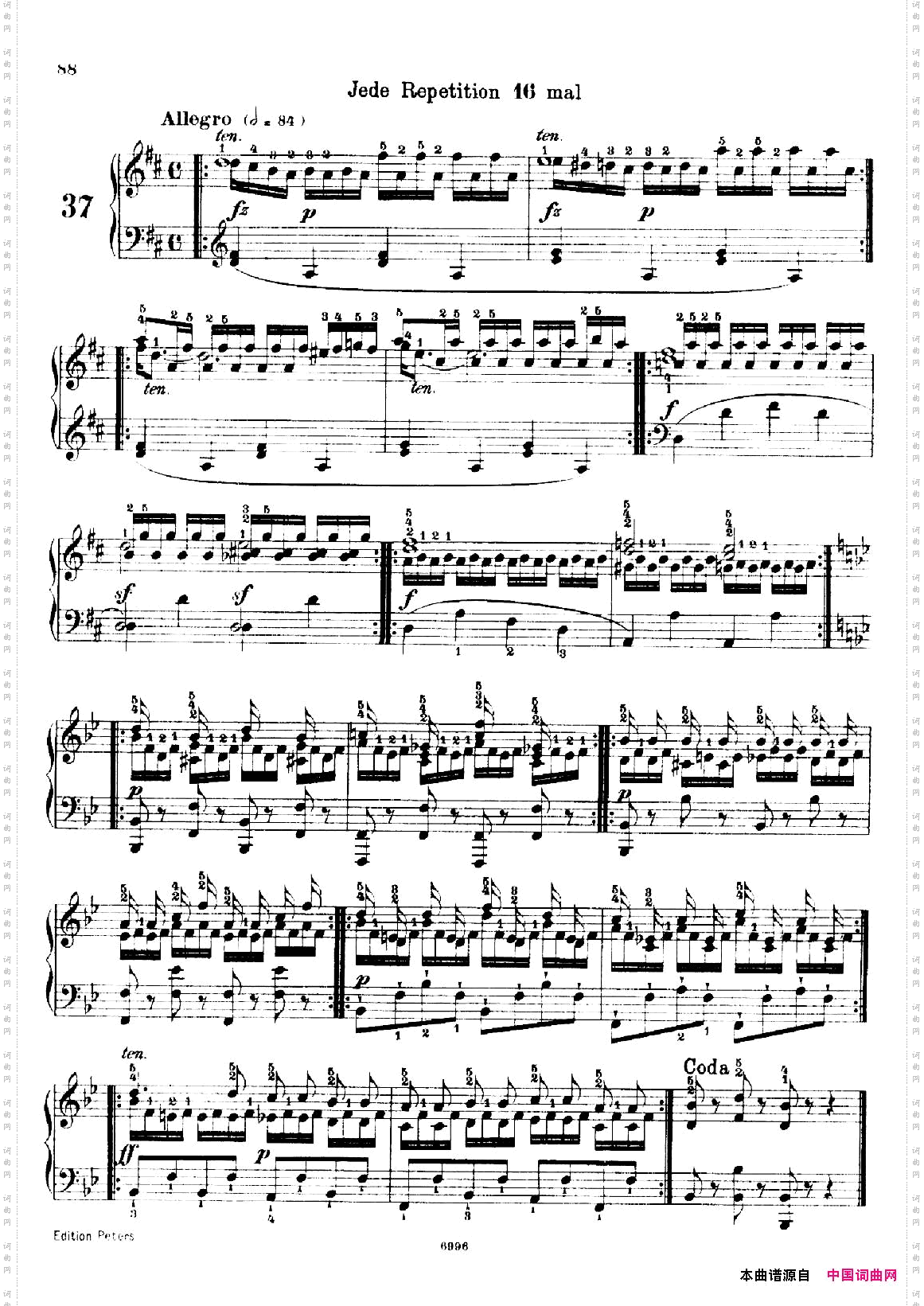 SchooloftheVirtuosoOp.36560首钢琴高级练习曲·37_School of the Virtuoso Op.36560首钢琴高级练习曲·37