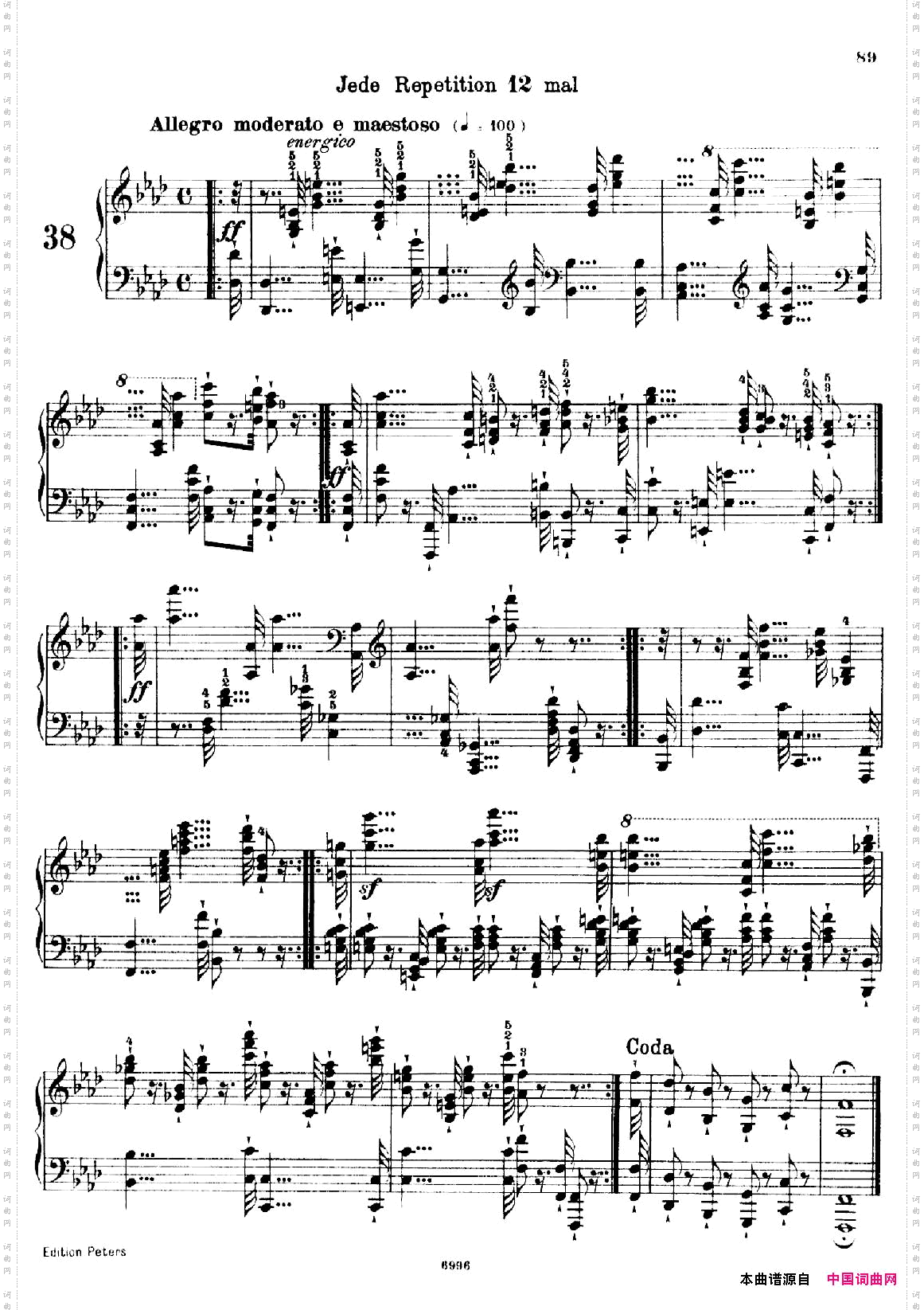 SchooloftheVirtuosoOp.36560首钢琴高级练习曲·38_School of the Virtuoso Op.36560首钢琴高级练习曲·38
