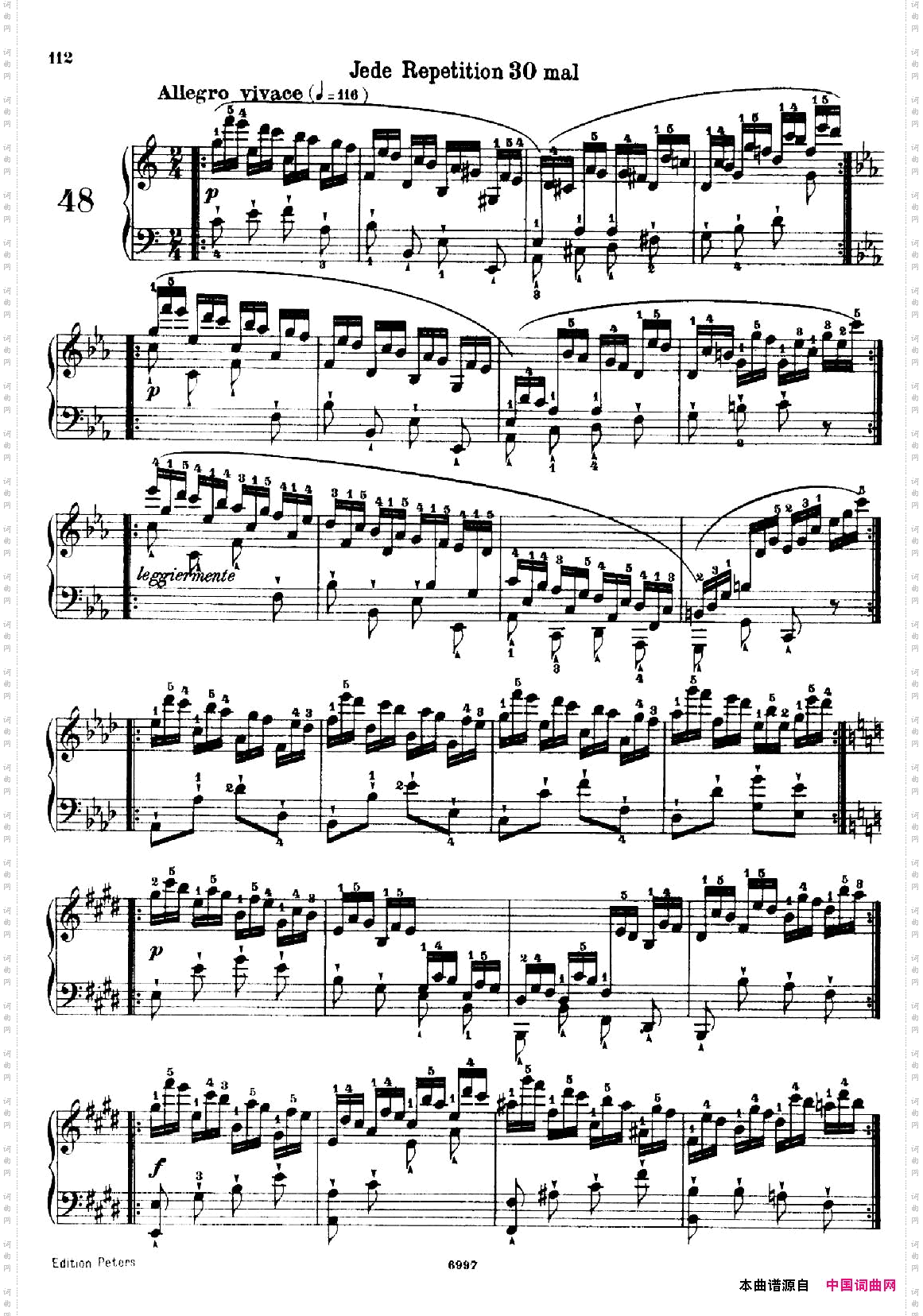 SchooloftheVirtuosoOp.36560首钢琴高级练习曲·48_School of the Virtuoso Op.36560首钢琴高级练习曲·48
