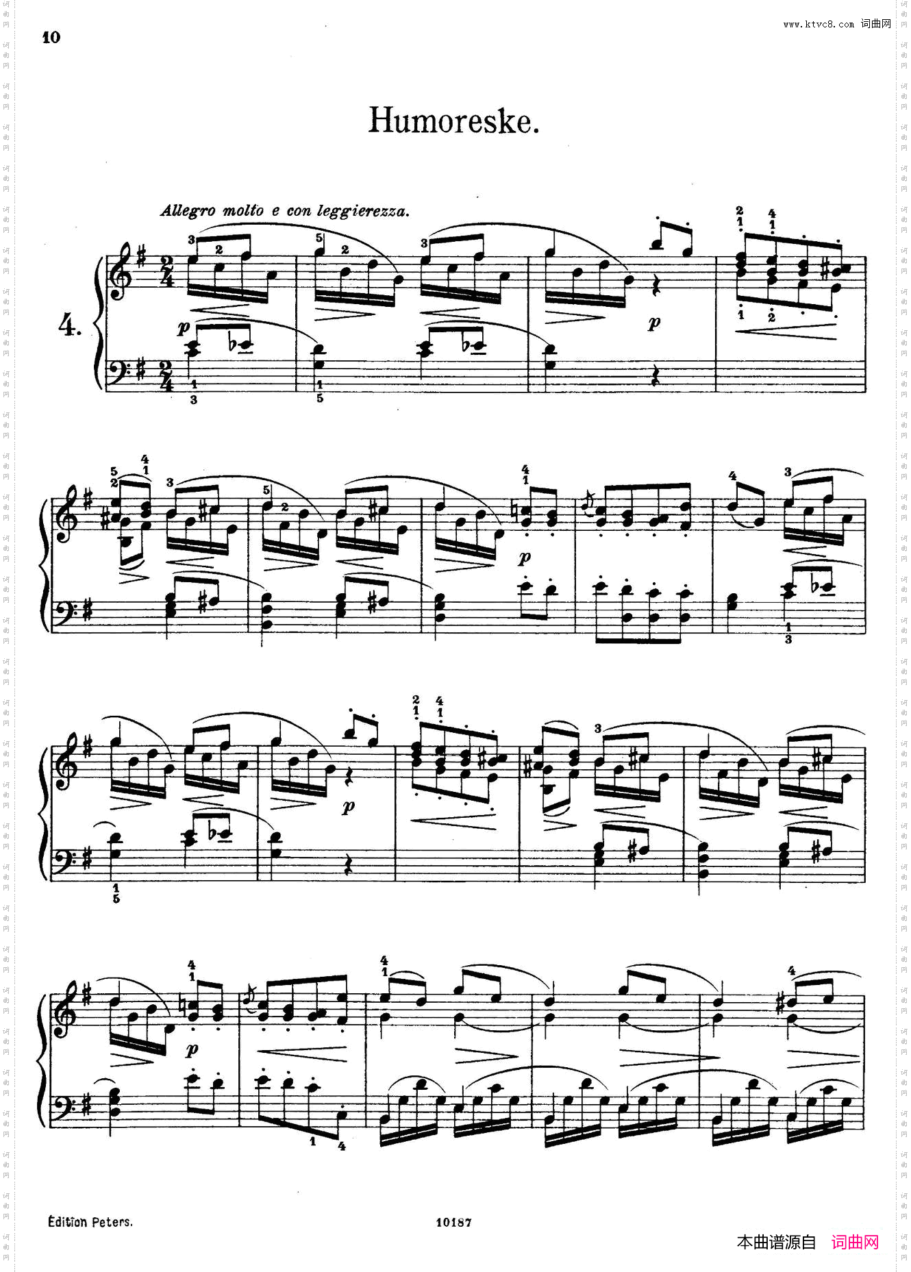 AkvarellerOp.19水彩画·4.幽默曲_Akvareller Op.19水彩画·4. 幽默曲