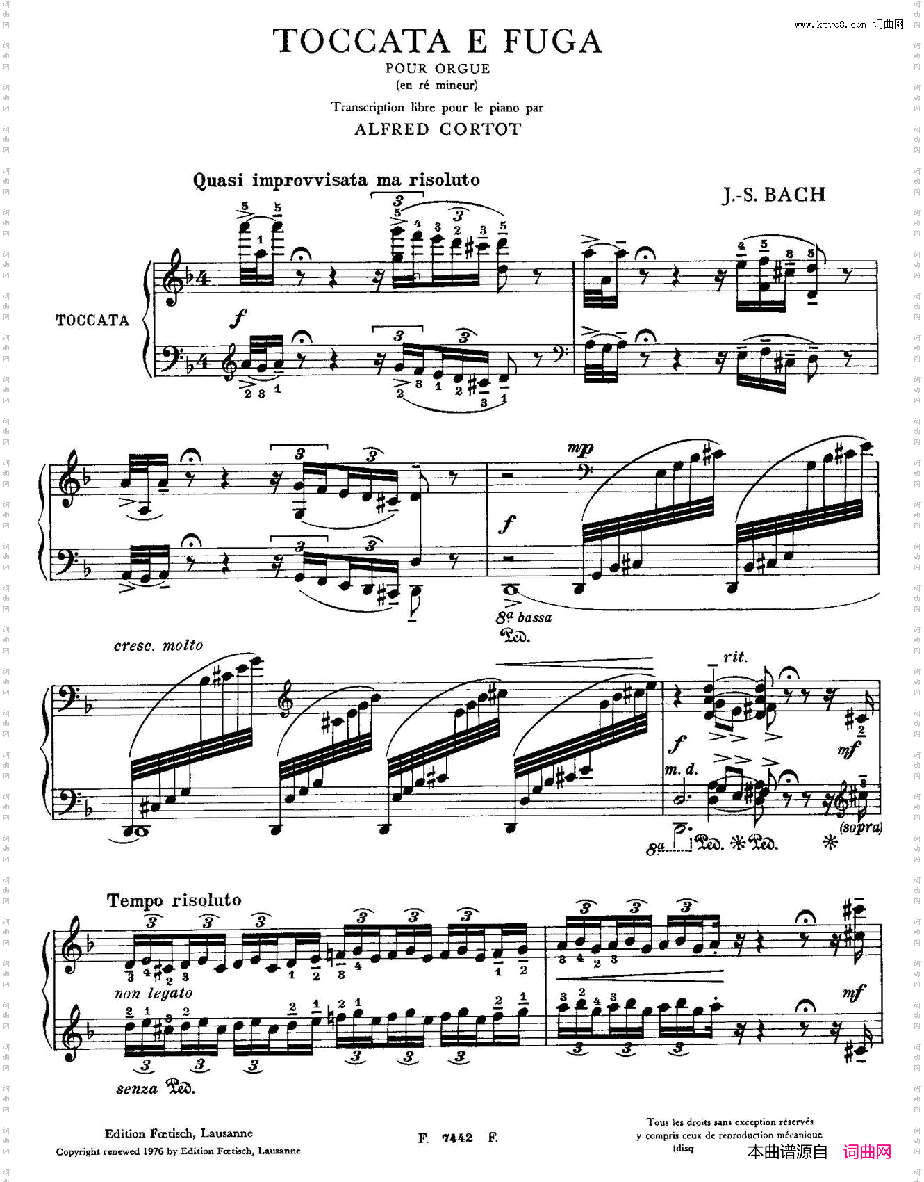 d小调托卡塔与赋格BWV565·柯尔托改编钢琴独奏版_d小调托卡塔与赋格BWV 565·柯尔托改编钢琴独奏版