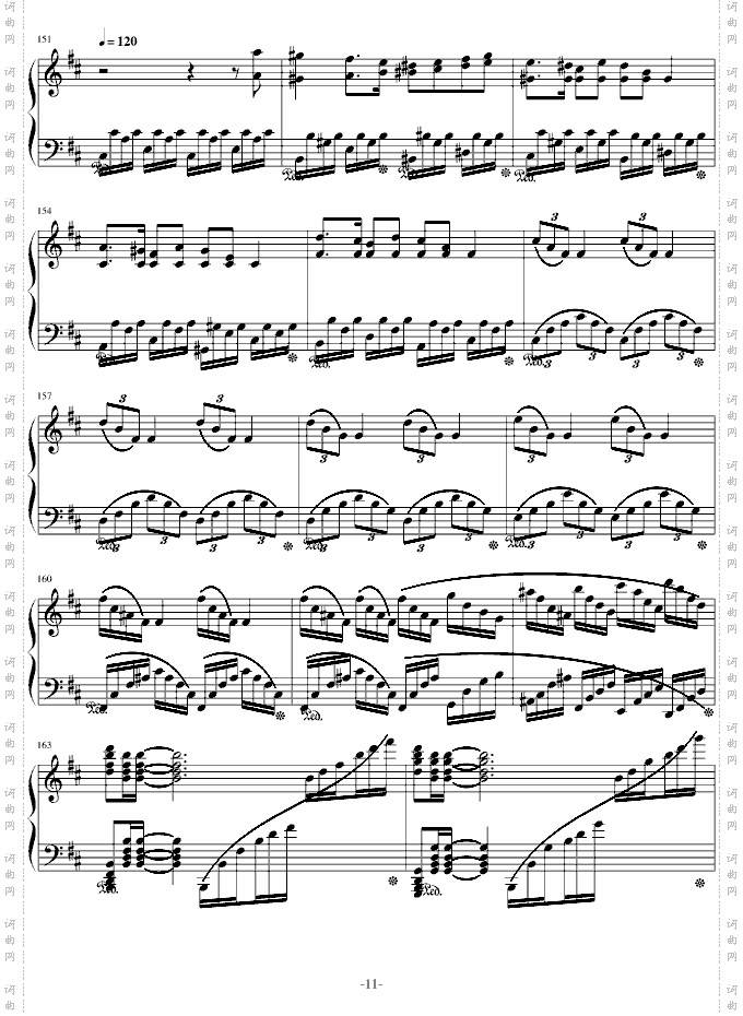 H22-B小调钢琴奏鸣曲第一乐章