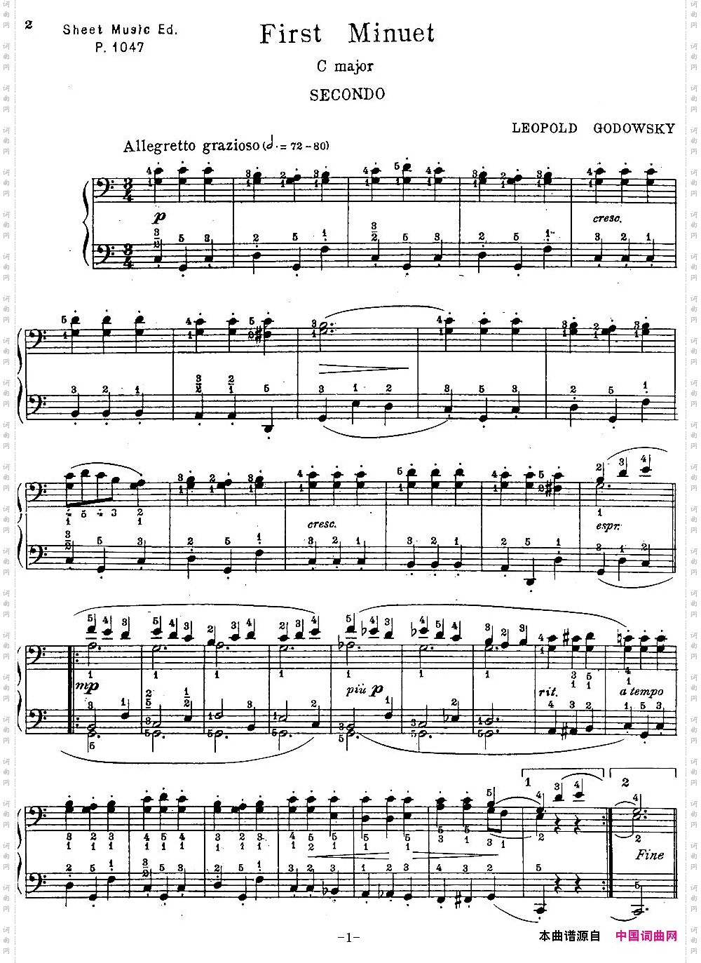 7Ancient-Dances-4H_ 四手联弹 七首古风舞曲·1