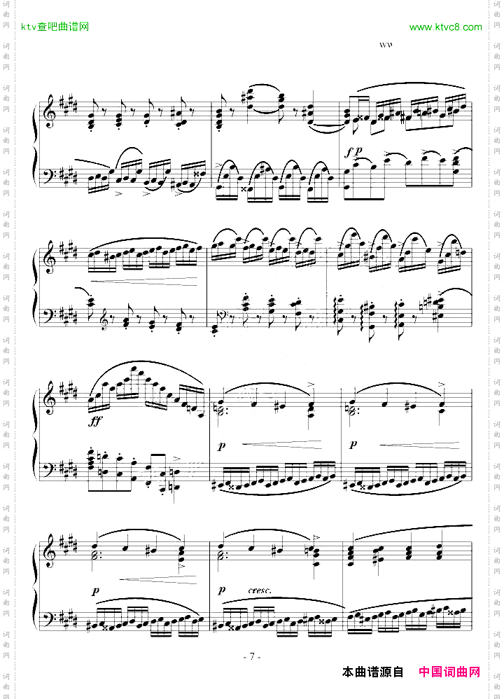 肖邦练习曲-EtudeOP.10NO.4
