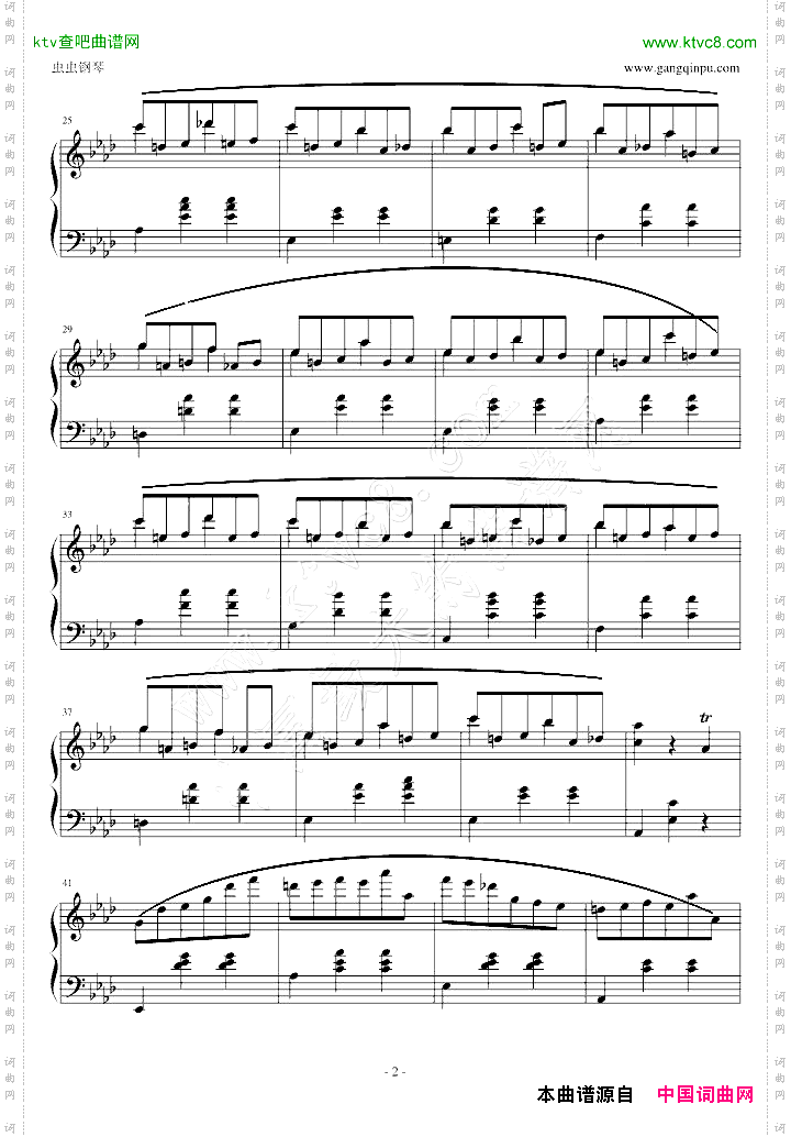 降A大调圆舞曲