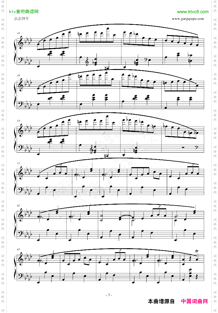 降A大调圆舞曲