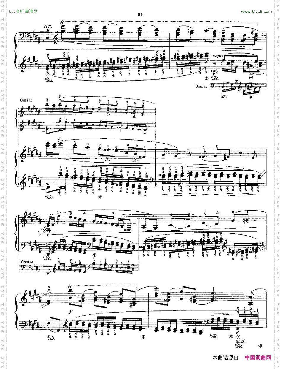肖邦《练习曲》Fr.ChopinOp.25No6