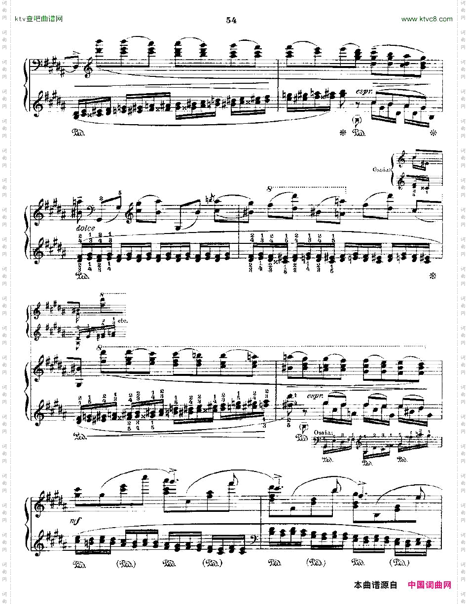 肖邦《练习曲》Fr.ChopinOp.25No6