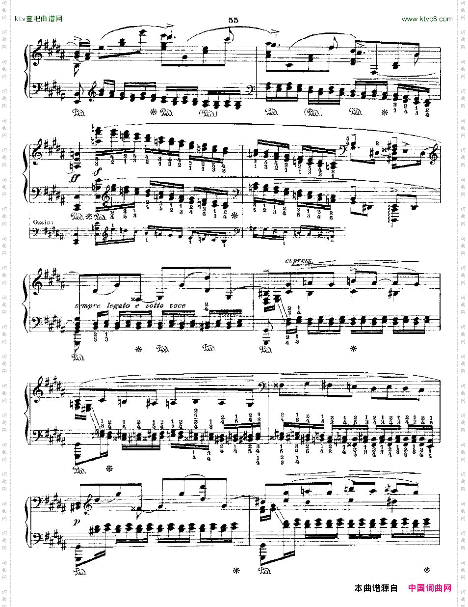 肖邦《练习曲》Fr.ChopinOp.25No6