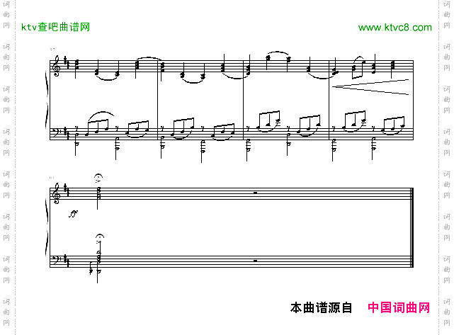D大调卡农原版
