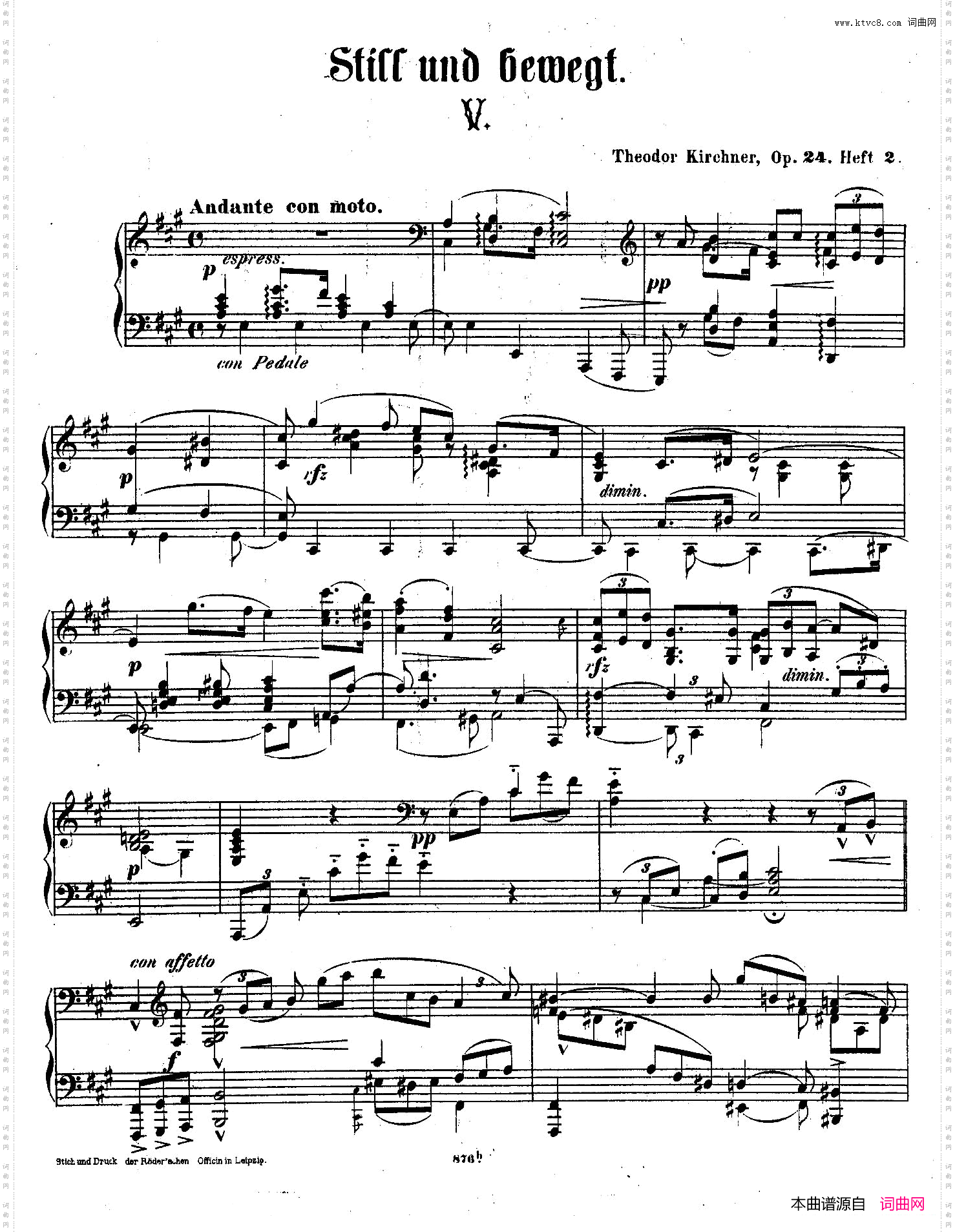 ClavierstuckeStillundBewegtOp.24钢琴组曲《动与静》·Ⅴ_Clavierstucke Still und Bewegt Op.24 钢琴组曲《动与静》·Ⅴ