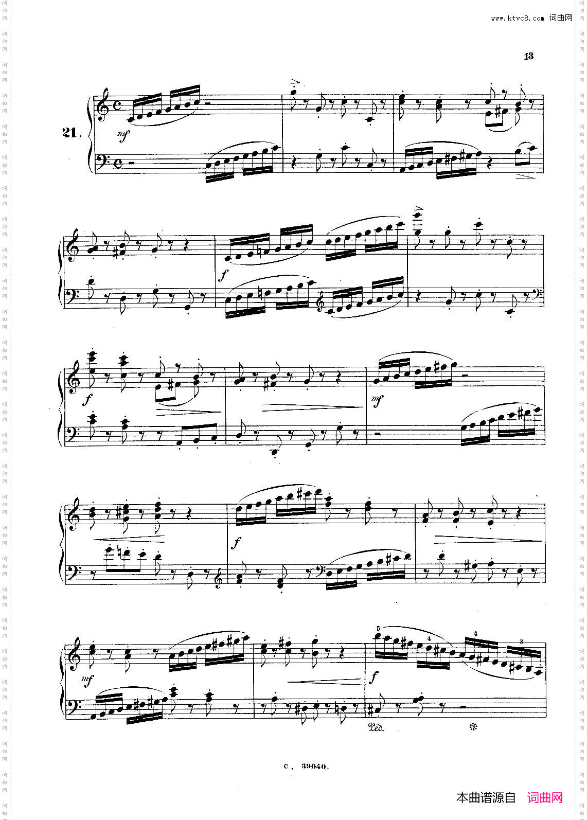36EtudesRhythmiquesetMelodiquesOp.10536首节奏与旋律练习曲20—25_36 Etudes Rhythmiques et Melodiques Op.10536首节奏与旋律练习曲 20—25