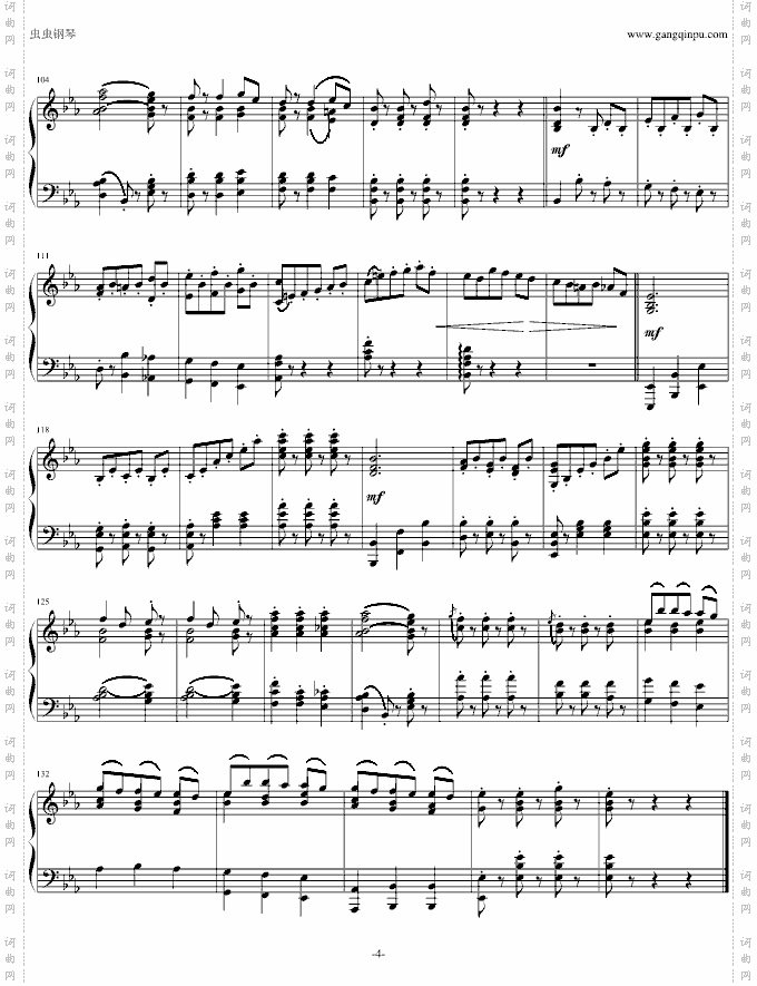 小步舞曲—《降E大调交响曲》