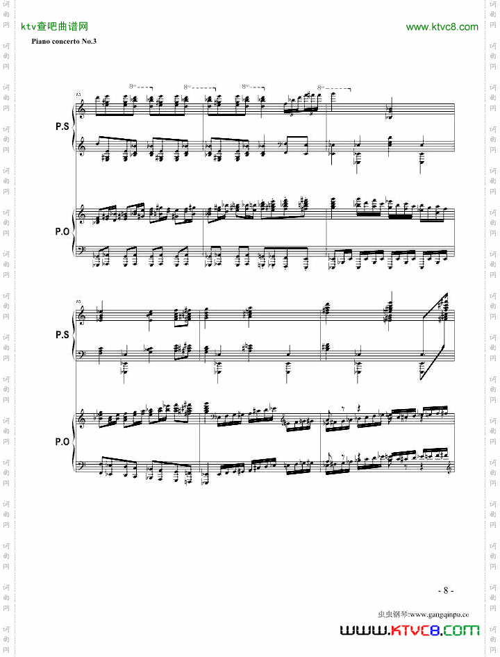 C大调第三钢琴协奏曲