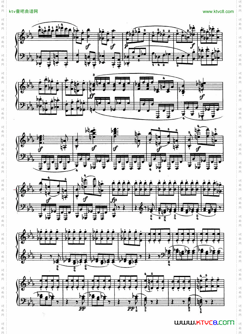 第十三钢琴奏鸣曲-Op.27No.1