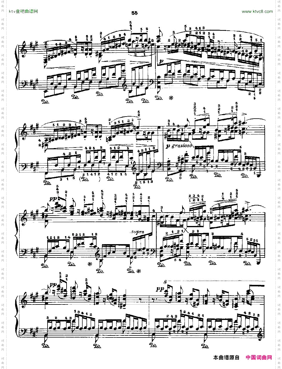 肖邦《练习曲》Fr.ChopinOp.10No5-4