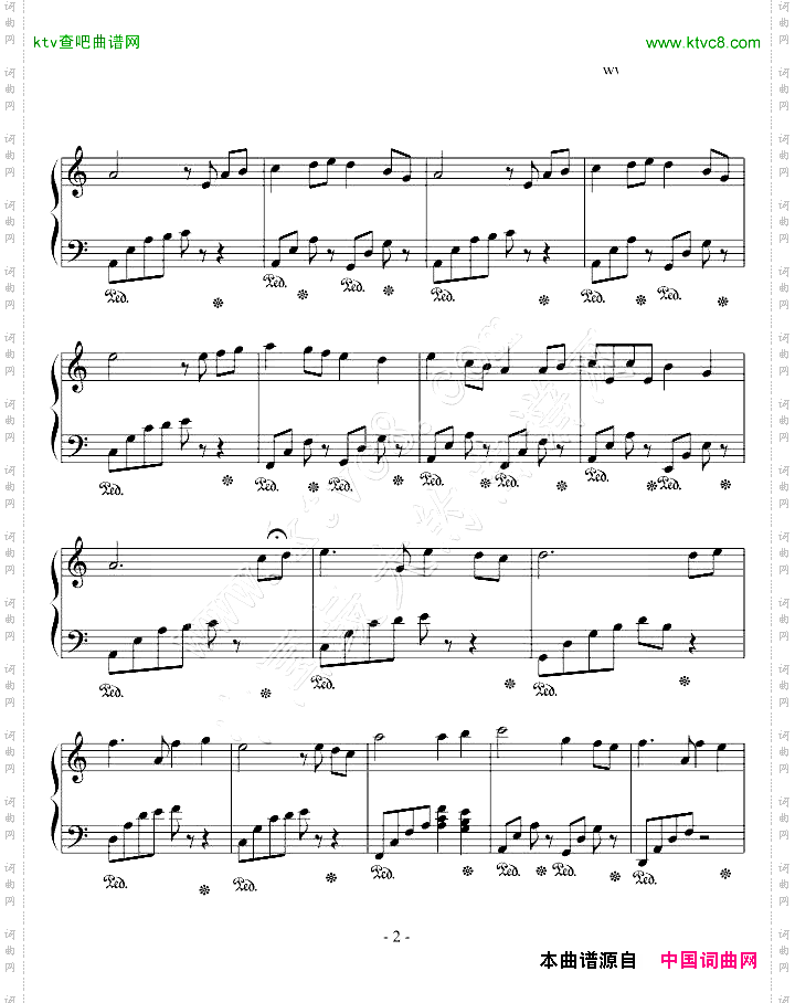 童年简易演奏版--班德瑞钢琴经典作品