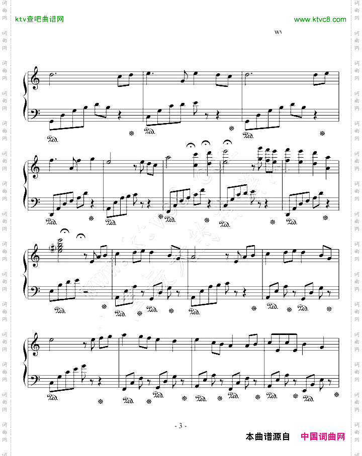 童年简易演奏版--班德瑞钢琴经典作品