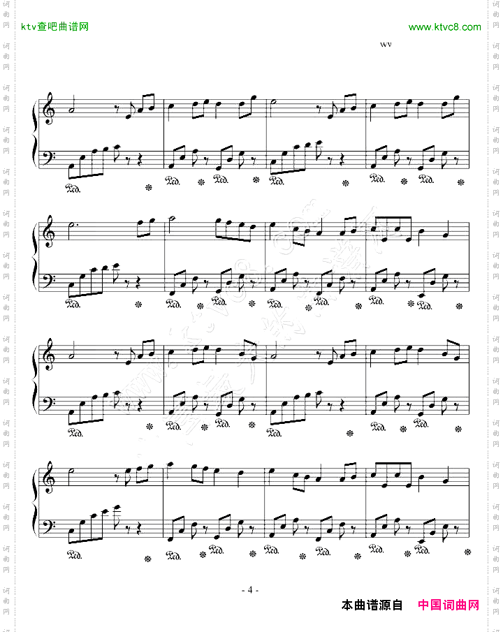 童年简易演奏版--班德瑞钢琴经典作品