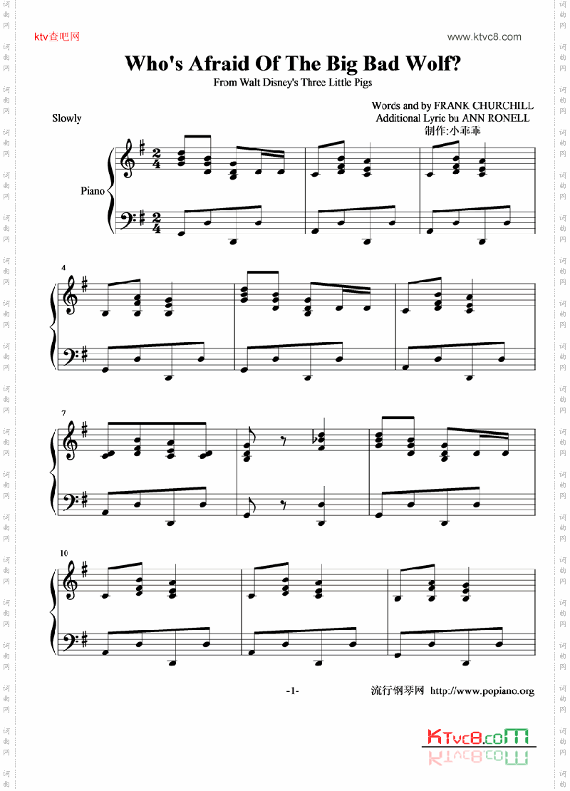 Who`sAfraidOfTheBigBadWolf