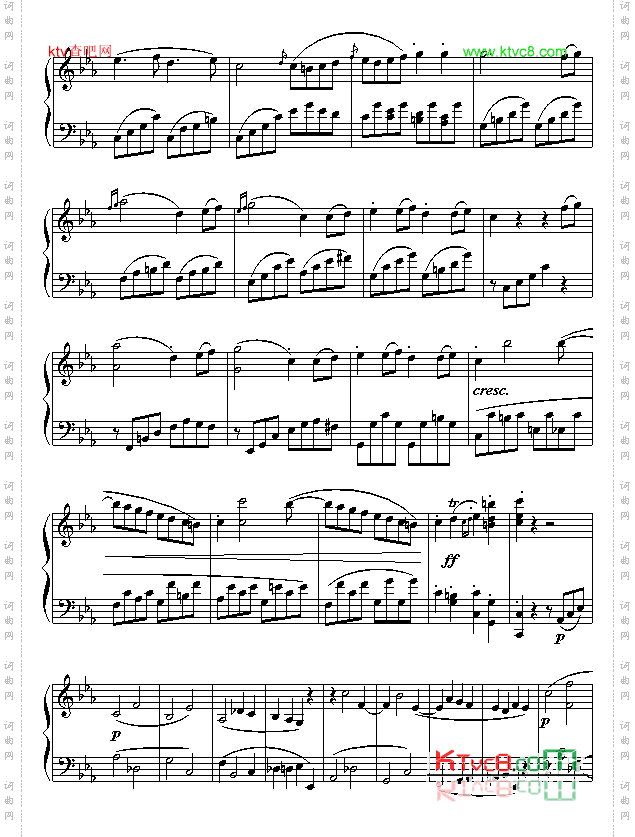 悲怆奏鸣曲第三乐章