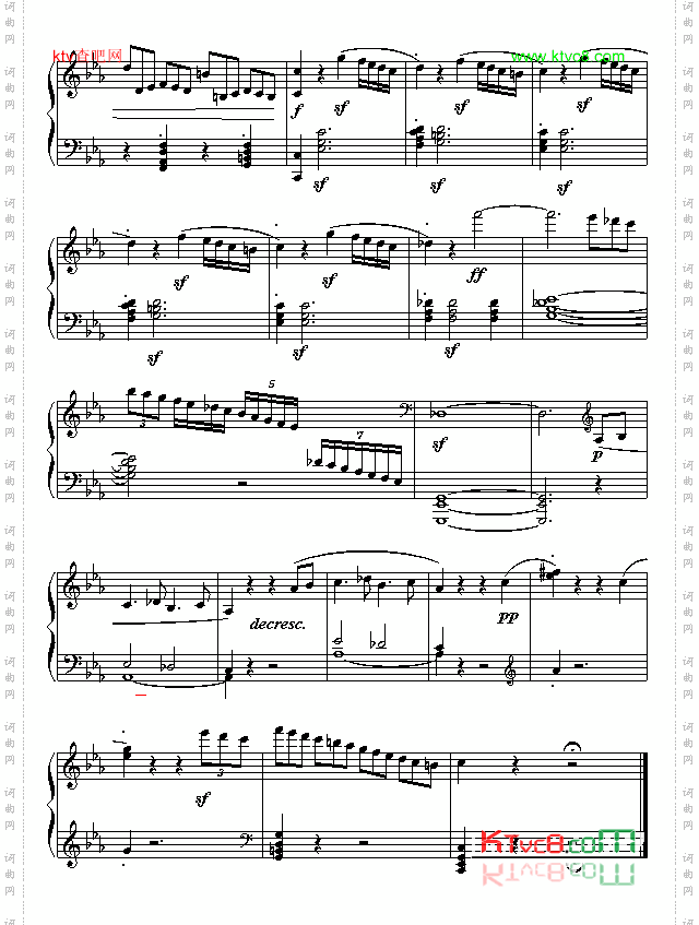 悲怆奏鸣曲第三乐章