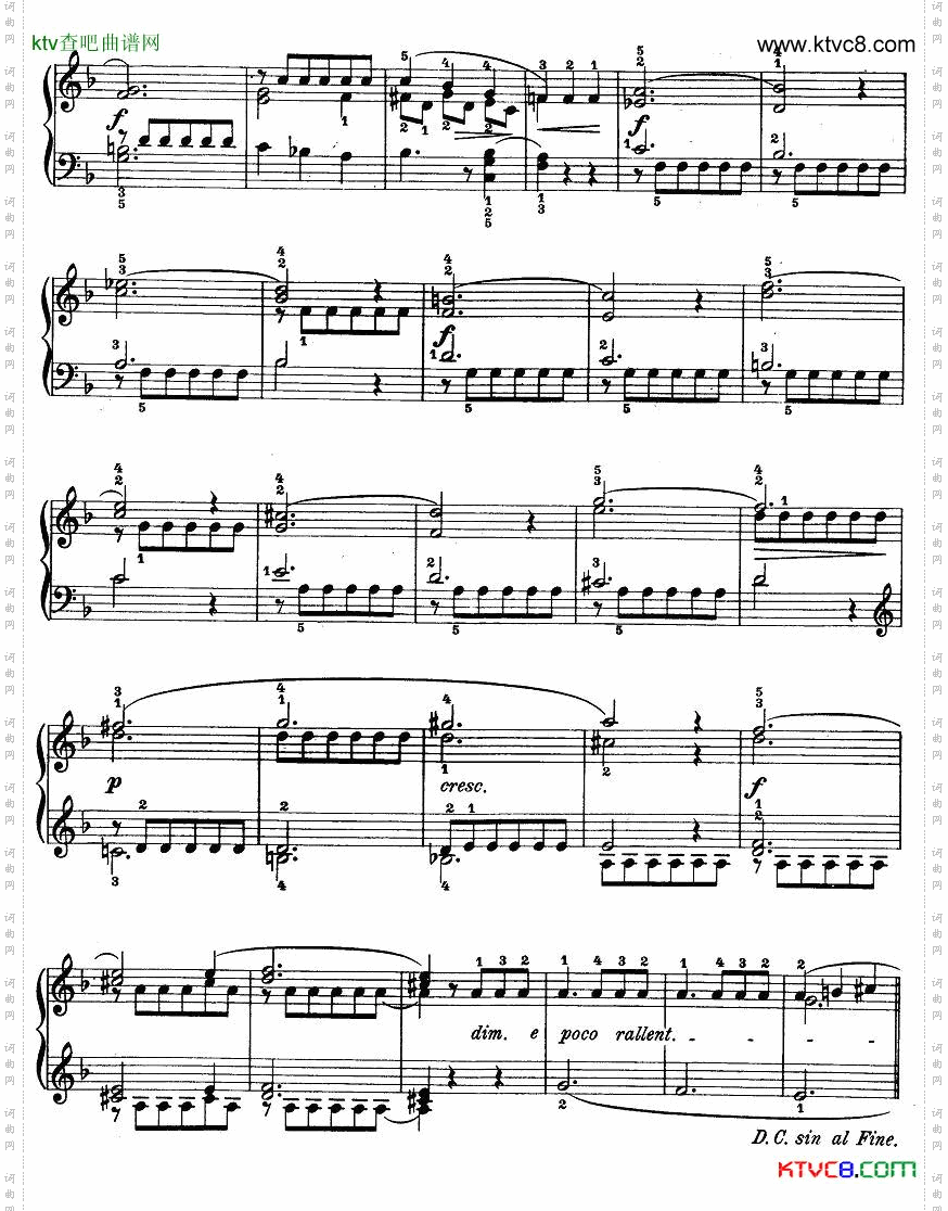 儿童钢琴进阶练习曲50首之18