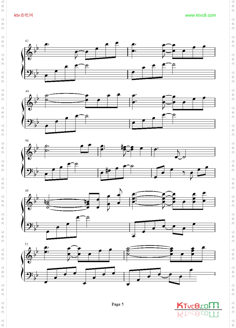 从开始到现在钢琴弹唱版