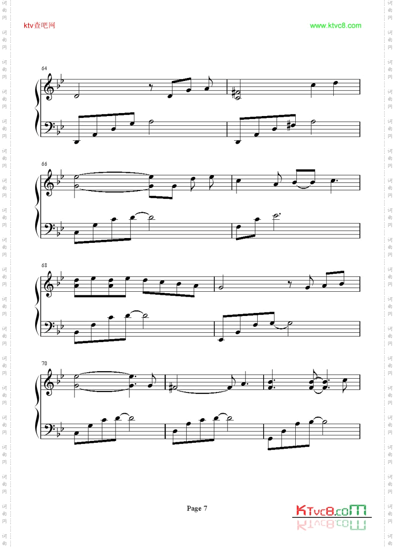 从开始到现在钢琴弹唱版