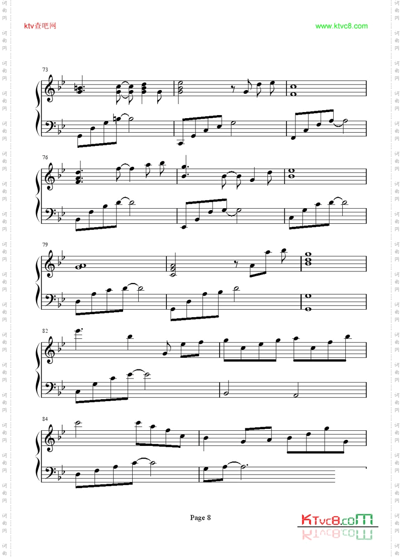 从开始到现在钢琴弹唱版