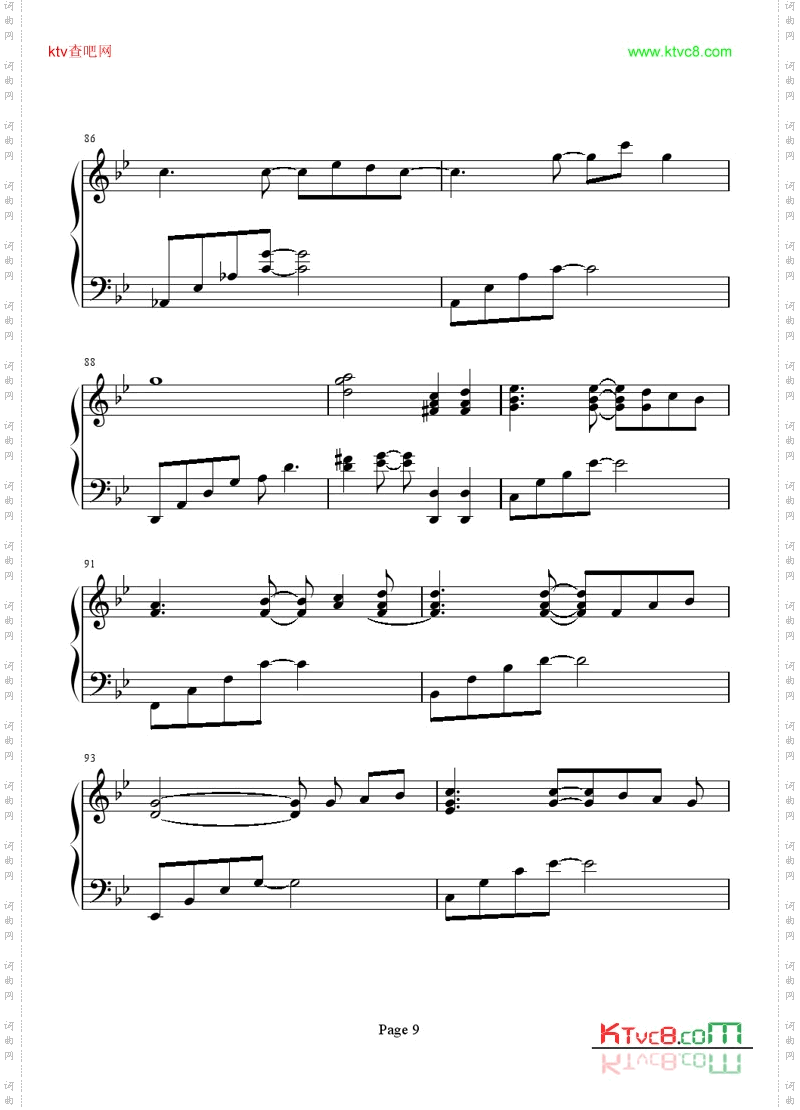 从开始到现在钢琴弹唱版