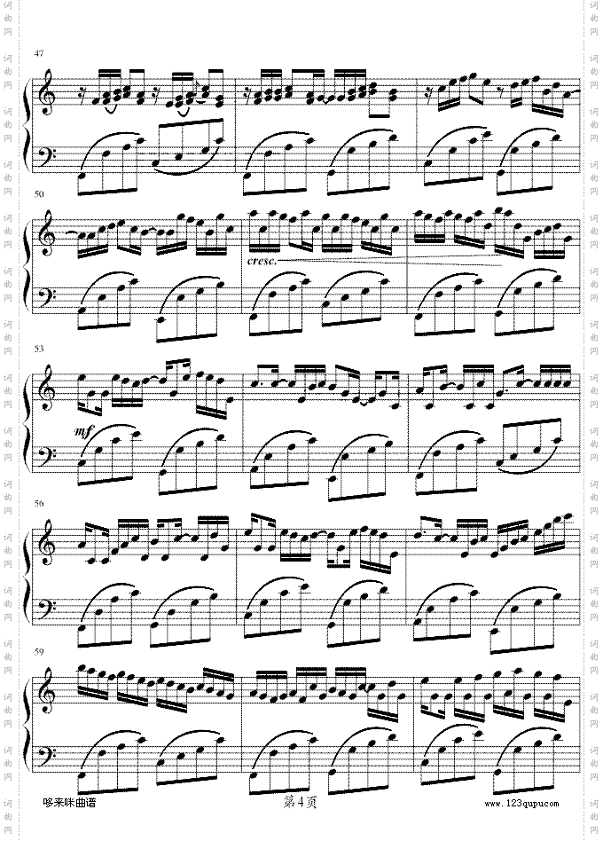 卡农-冯明东版-帕赫贝尔-Pachelbel