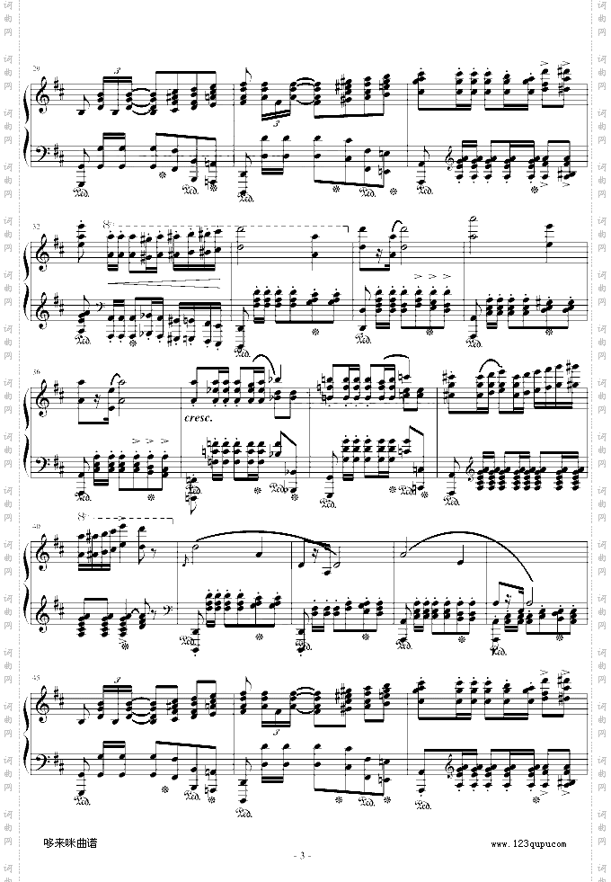 波兰军队舞曲-Op.40No.1-肖邦